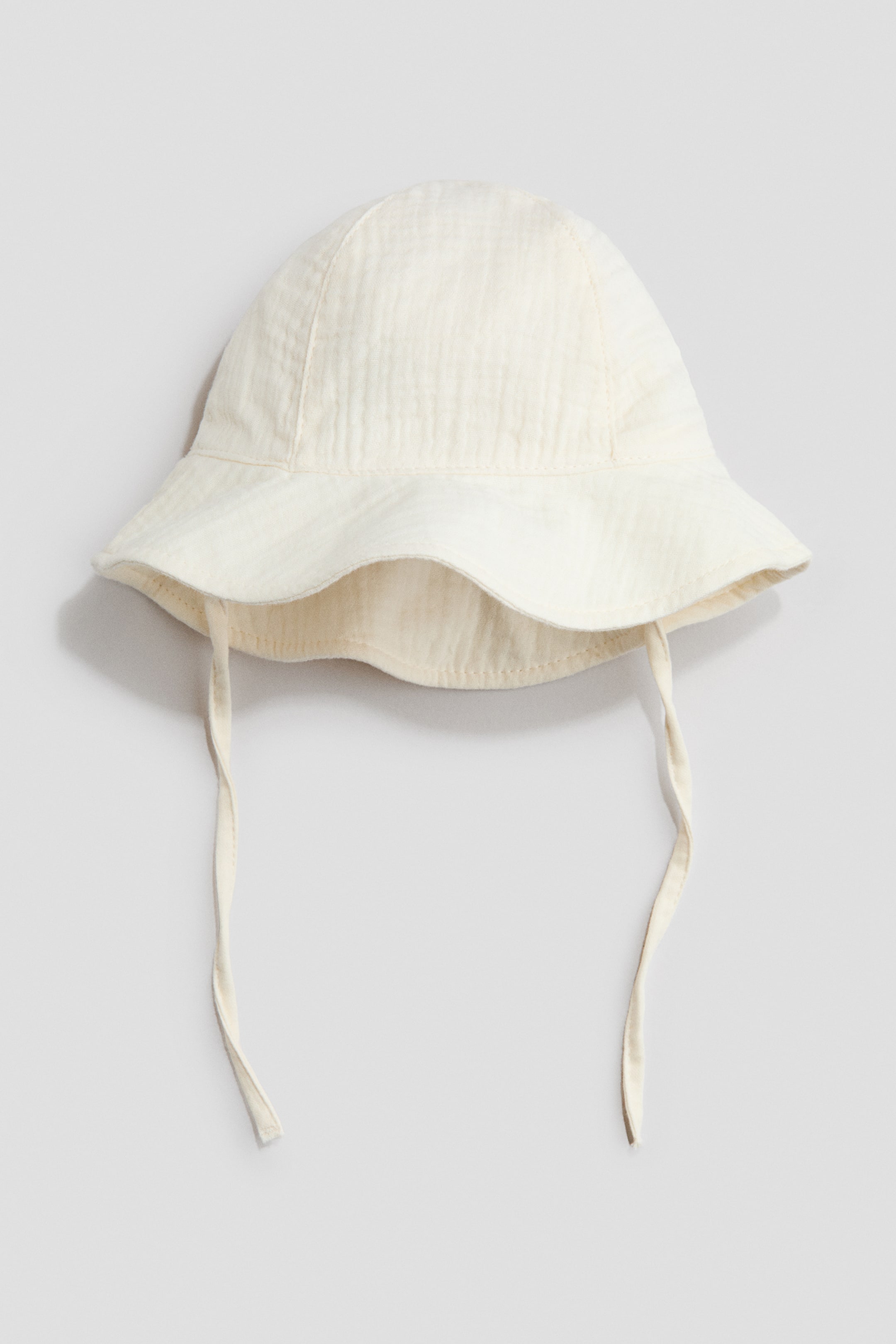 Zobrazit větší obrázek: Cotton muslin sun hat - Bílá - DĚTI | H&M CZ 1
