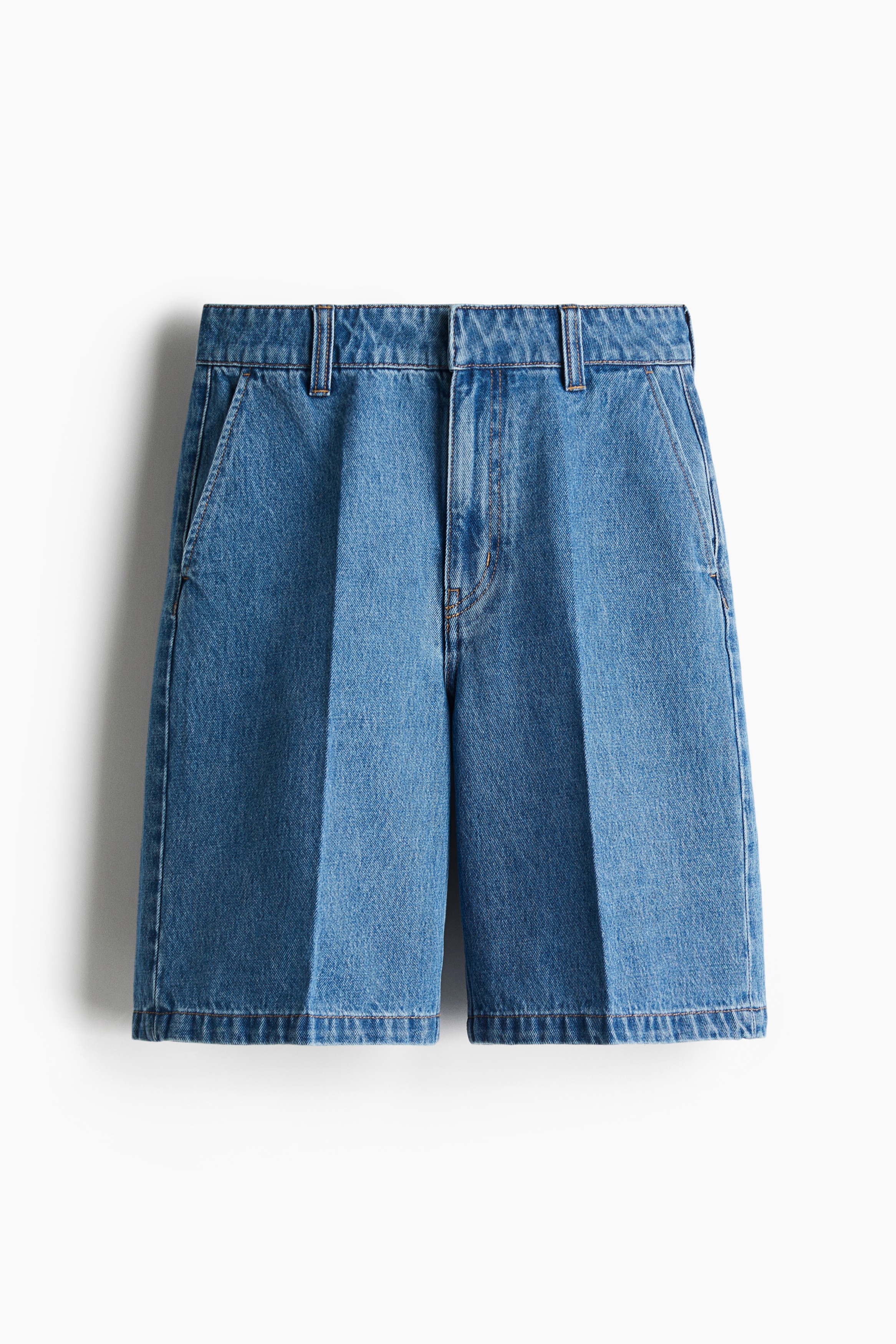 Denim Bermuda shorts - Denim blue