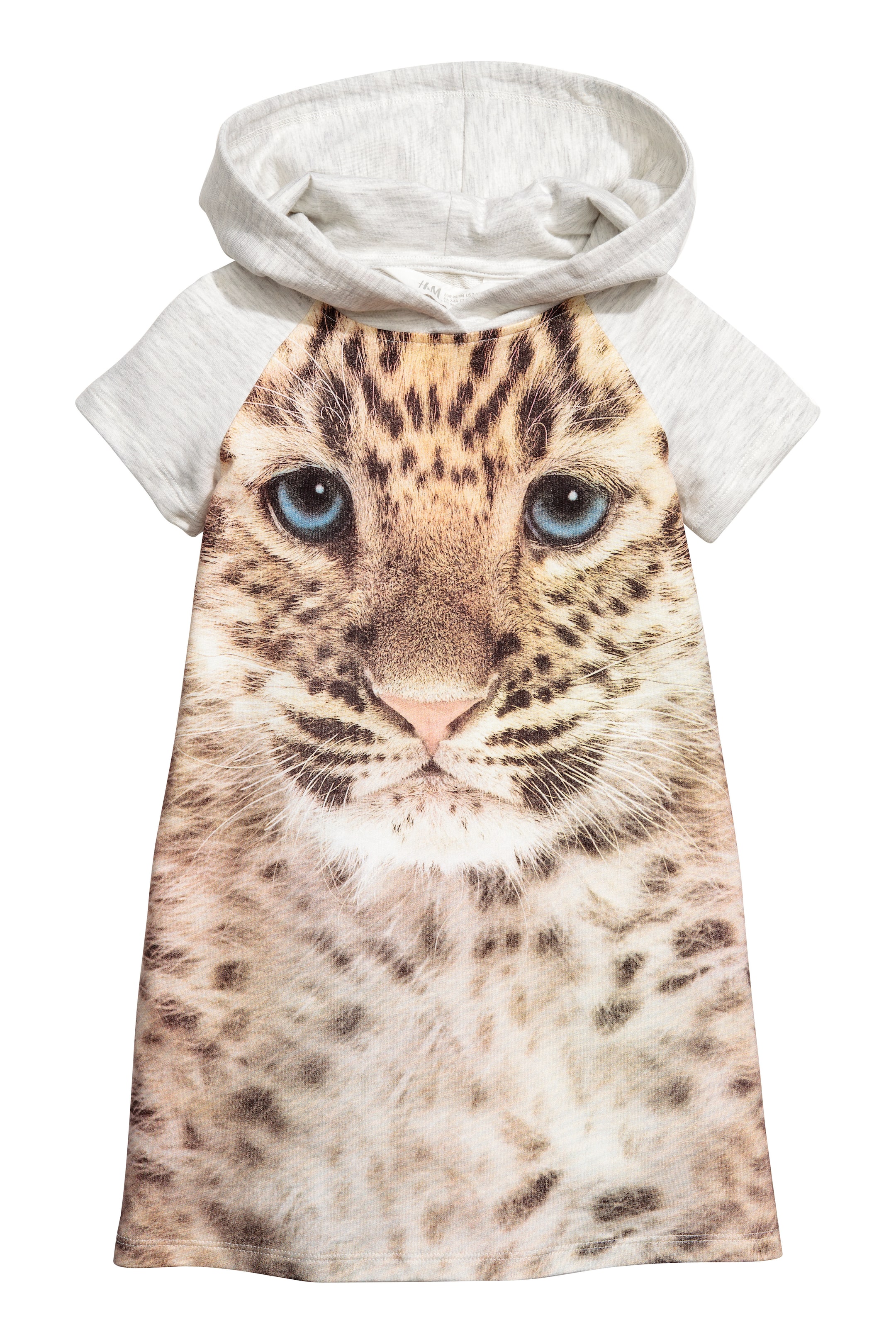 Näytä suurempi kuva: Collegemekko - Harmaa/Leopardi - Kids | H&M FI 1