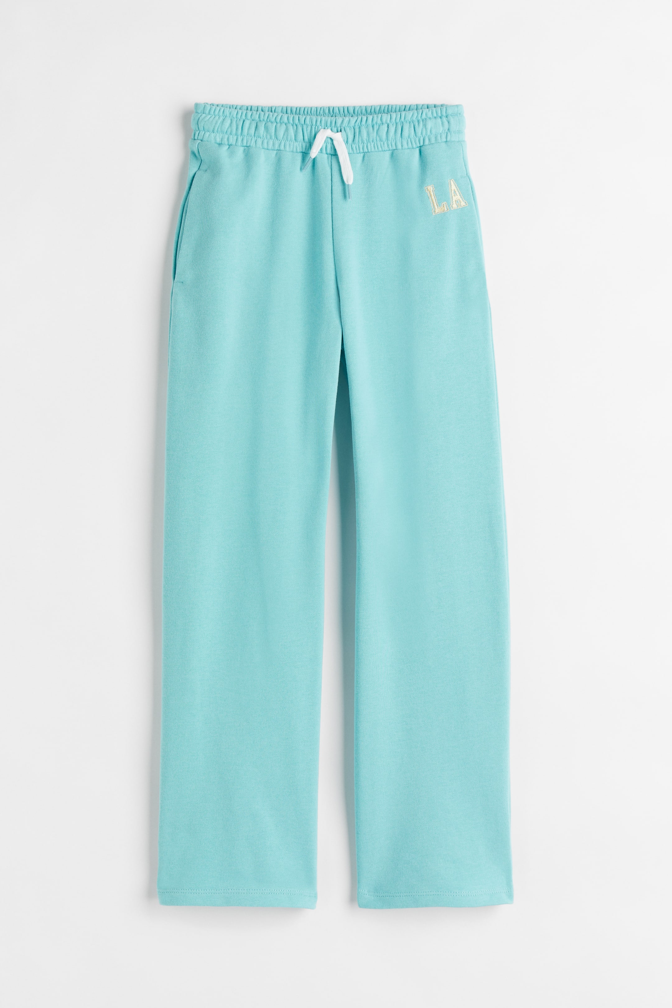 Näytä suurempi kuva: Väljät joggersit - Turkoosi - Kids | H&M FI 1