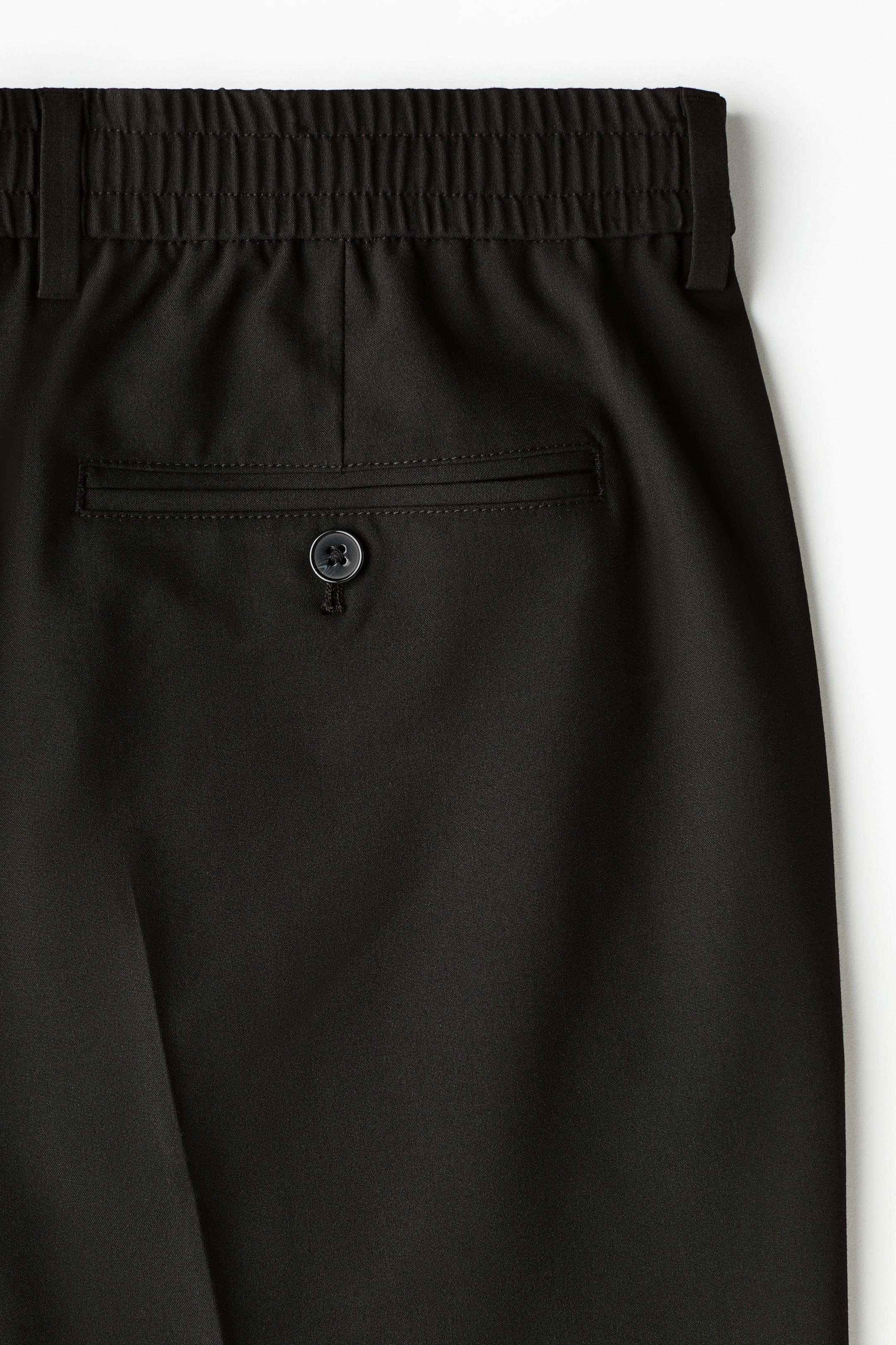 Xem ảnh lớn hơn: Quần dài Relaxed Fit - Màu đen - Men | H&M VN 7