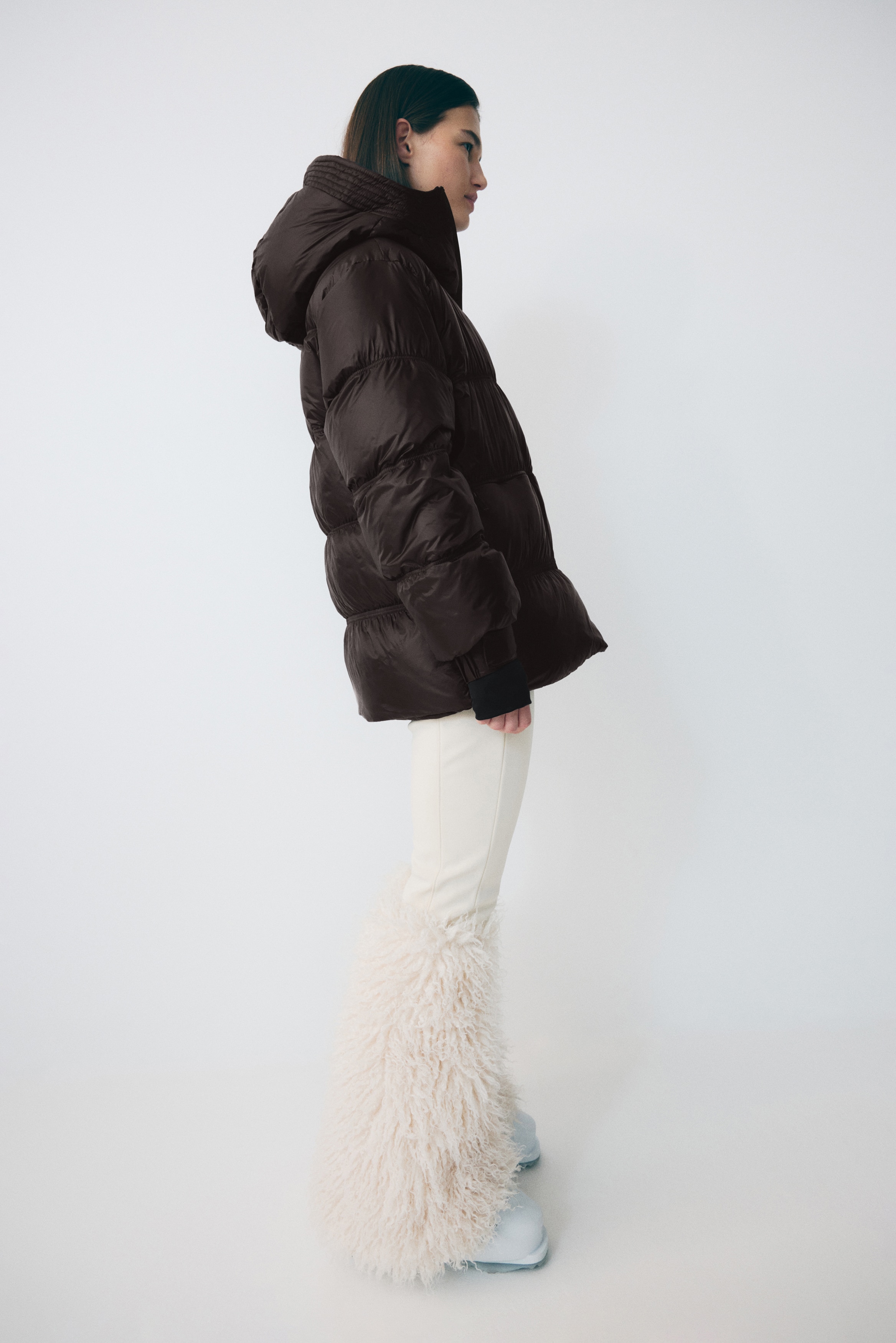 H & M - ダウンパファースキージャケット ThermoMove™ - ブラウン