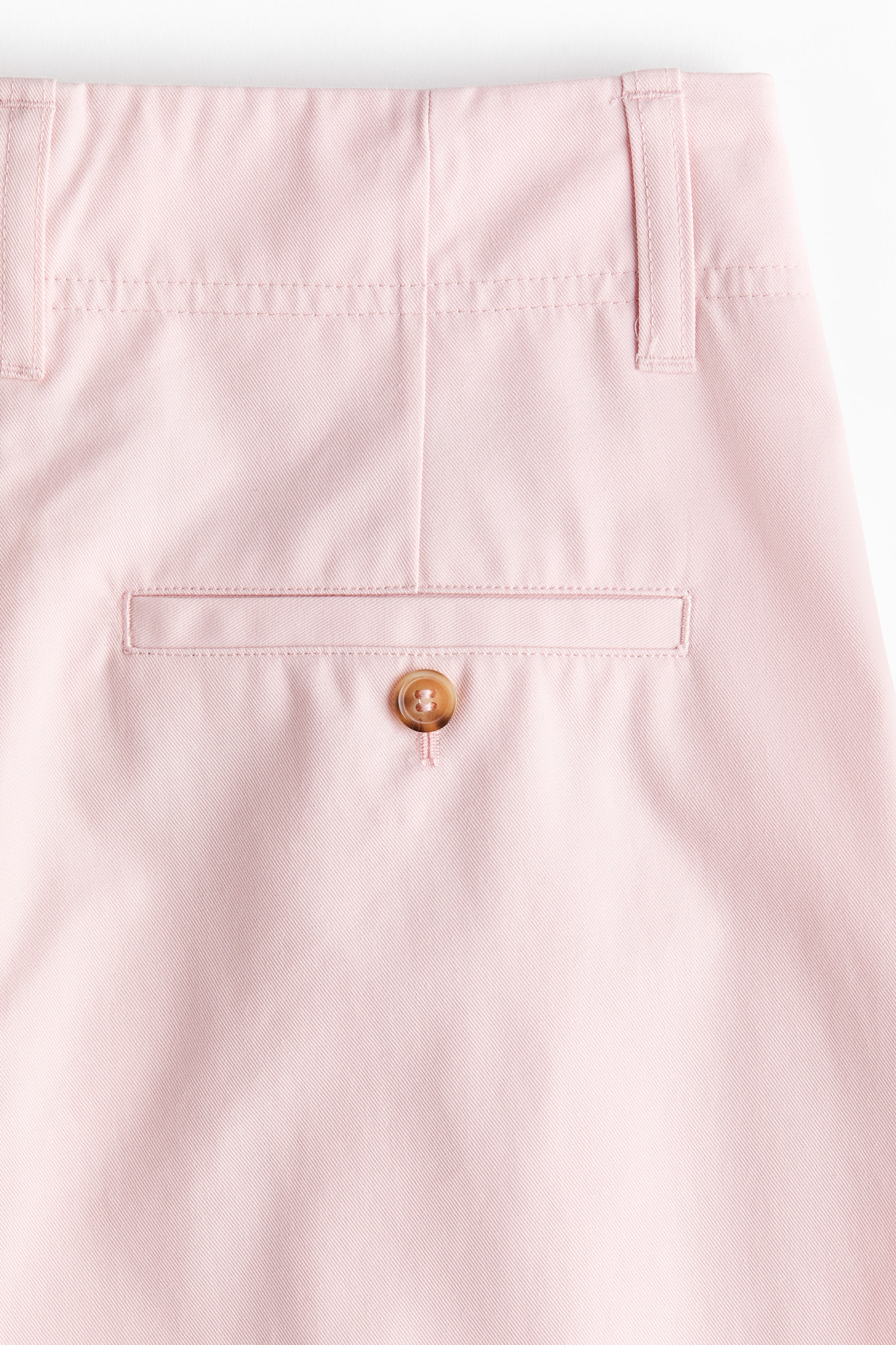Belted Cotton Chinos