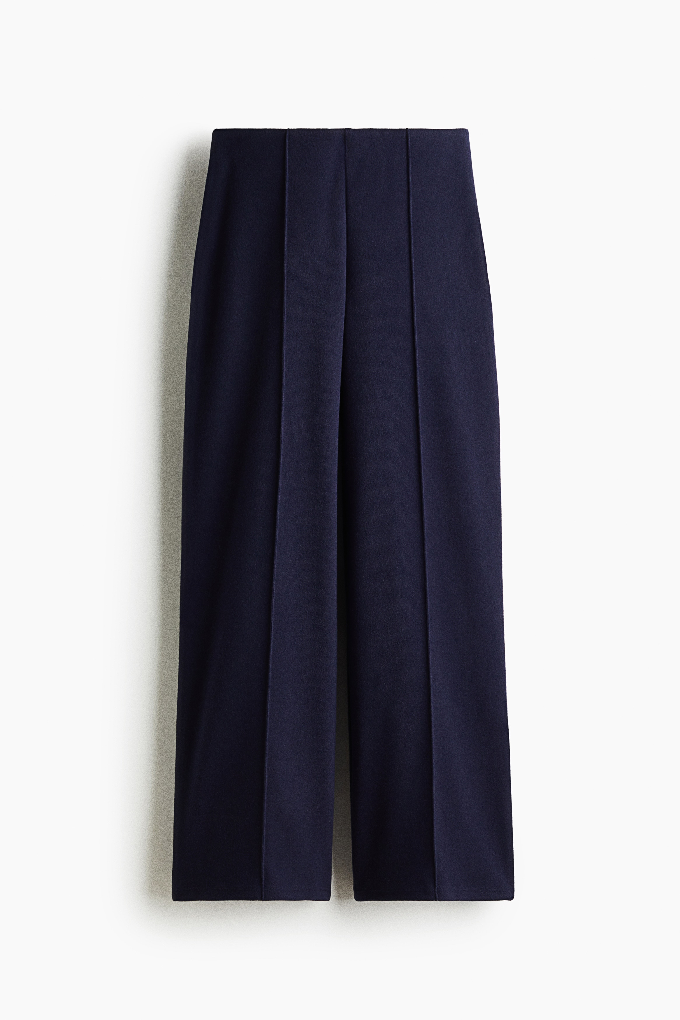 Crease-leg trousers - Navy blue/Burgundy/Dark green/Cream