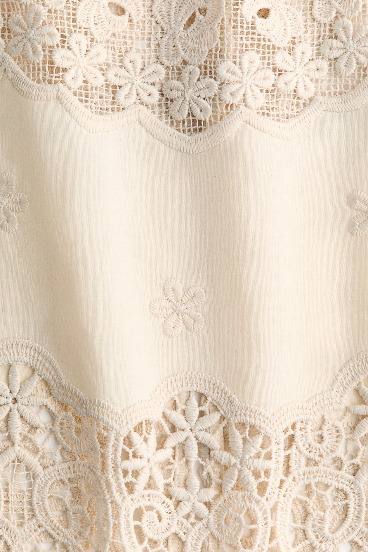 Embroidered Cotton Skirt - image 4