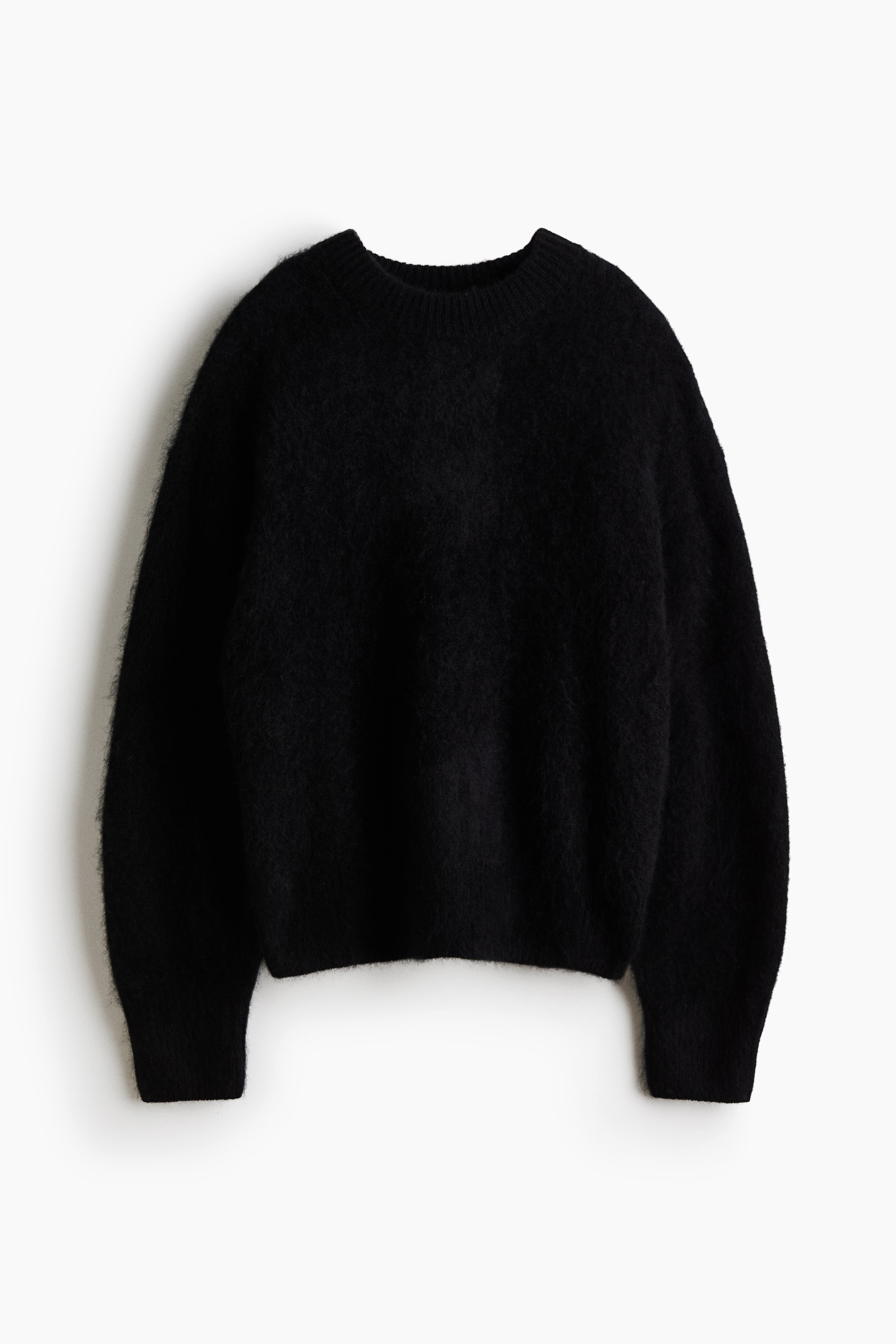 View larger image: Oversized wool jumper - Black - Ladies | H&M 1