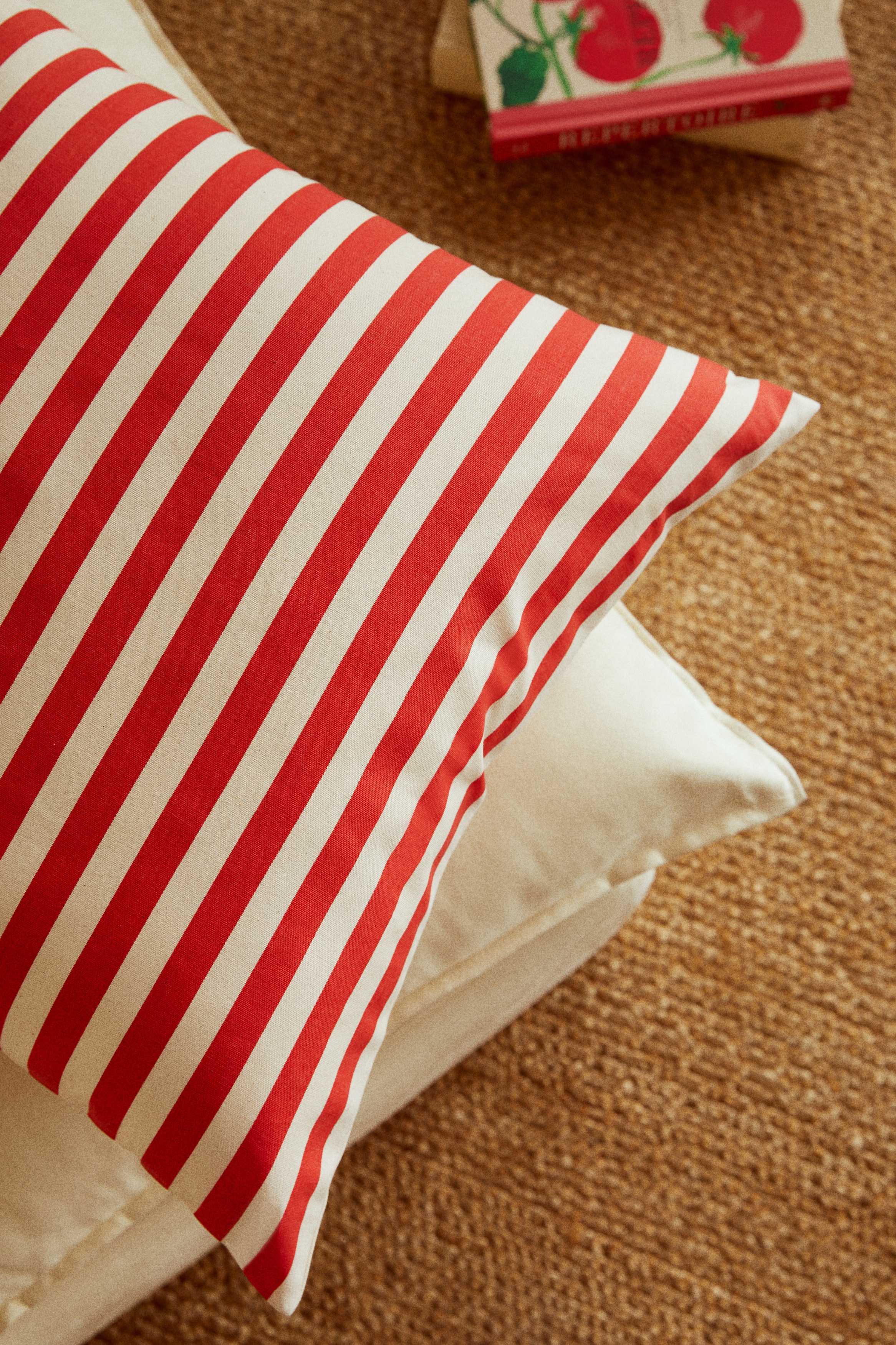 Outdoor cushion cover - Red/Striped/Red/Striped/Yellow/Striped/Yellow/Striped