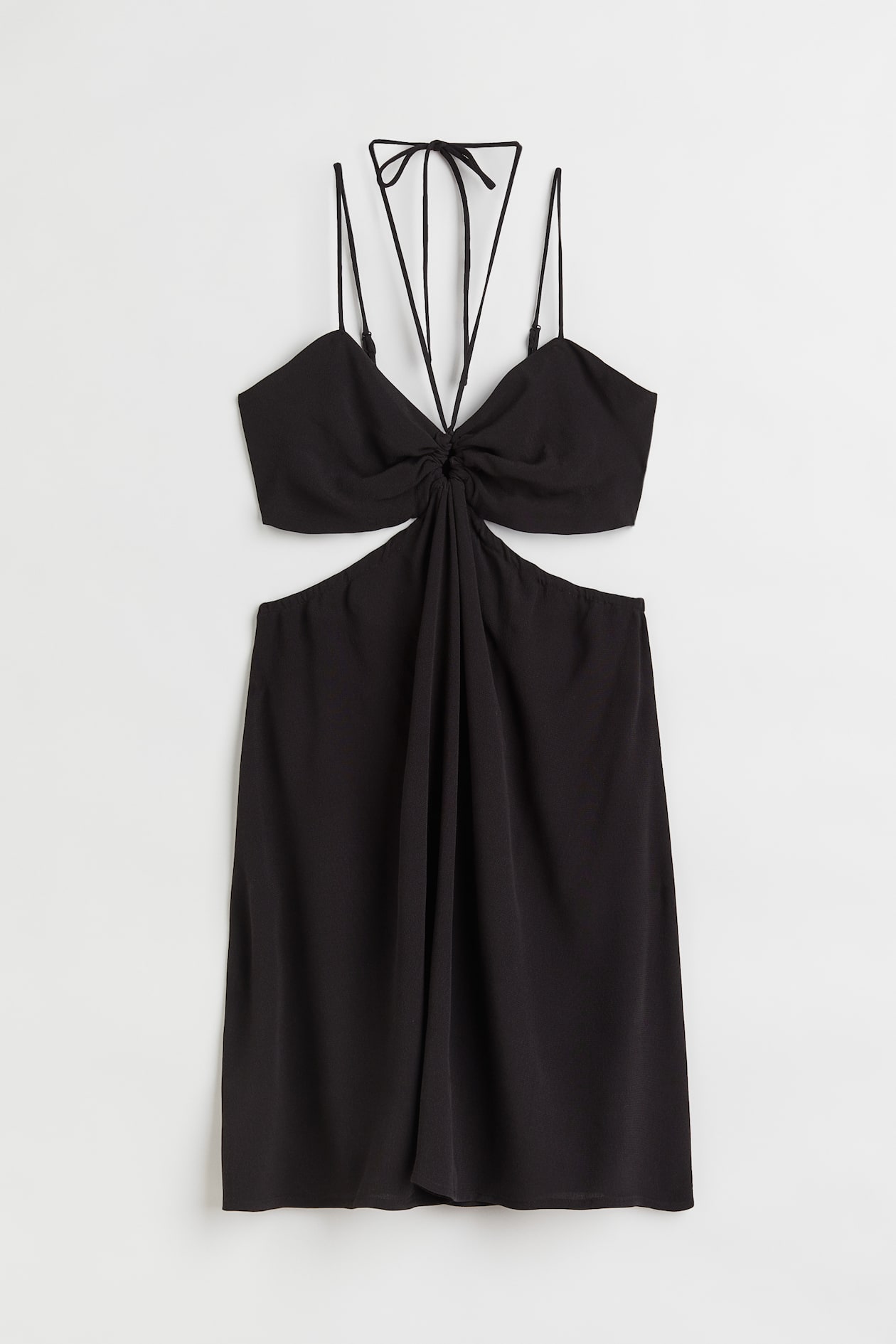 カットアウトワンピース - Black - レディース | H&M JP