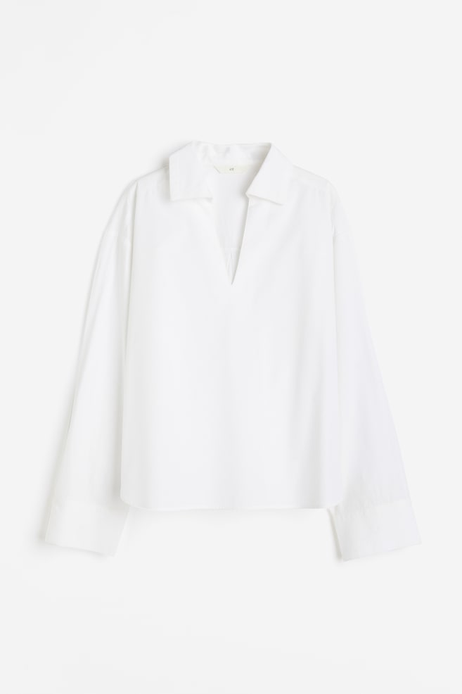 Popover shirt - White - 2