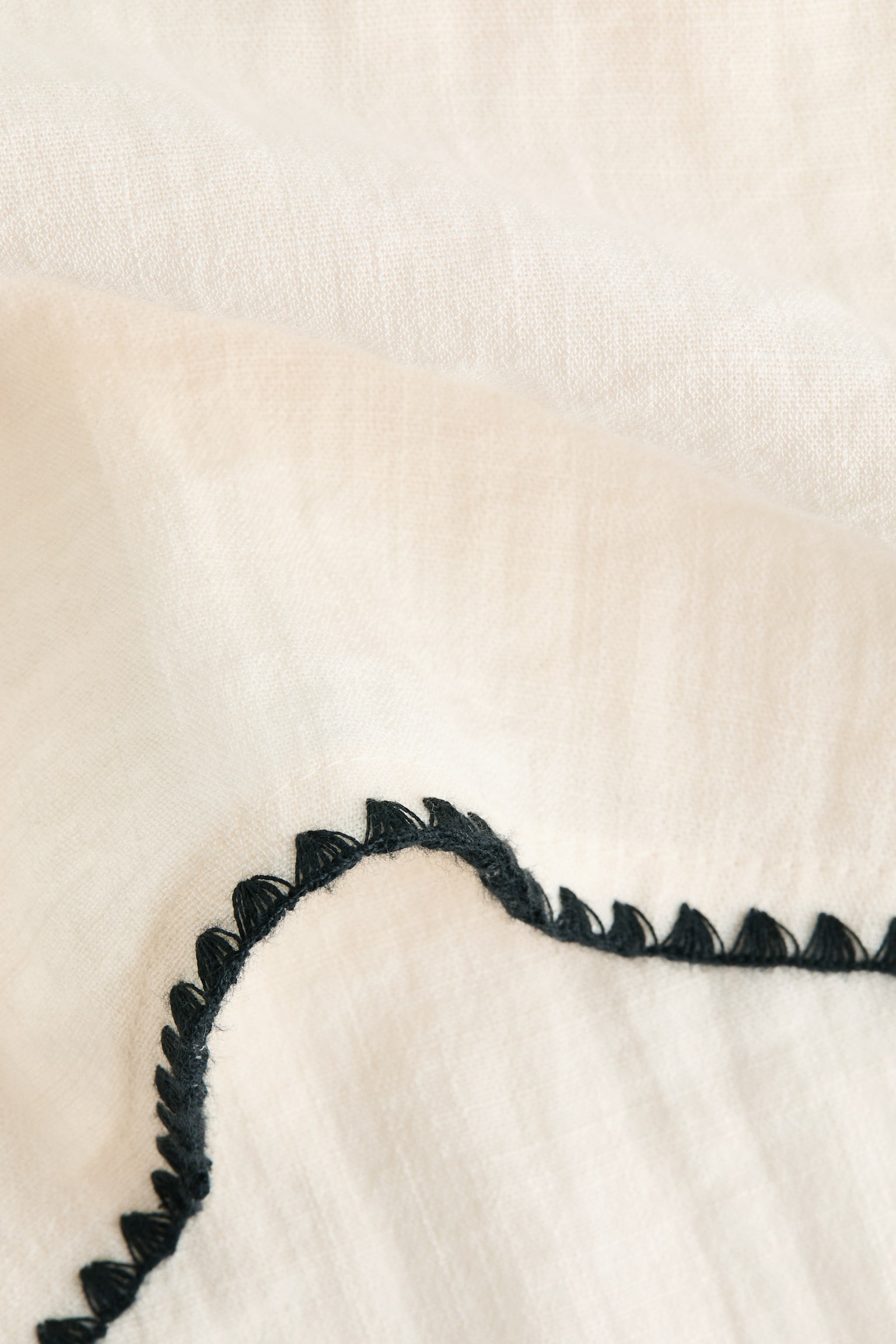 Пляжні шорти Loose-fit - Кремовий/Темно-коричневий - 4