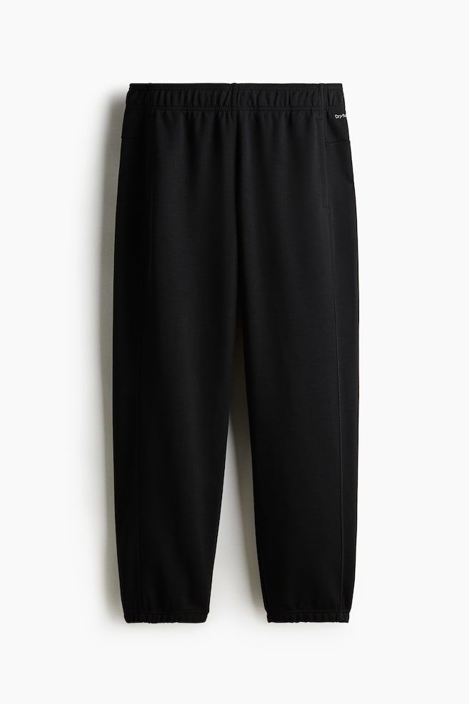 Loose Fit Sports joggers with DryMove™ - Black - 1