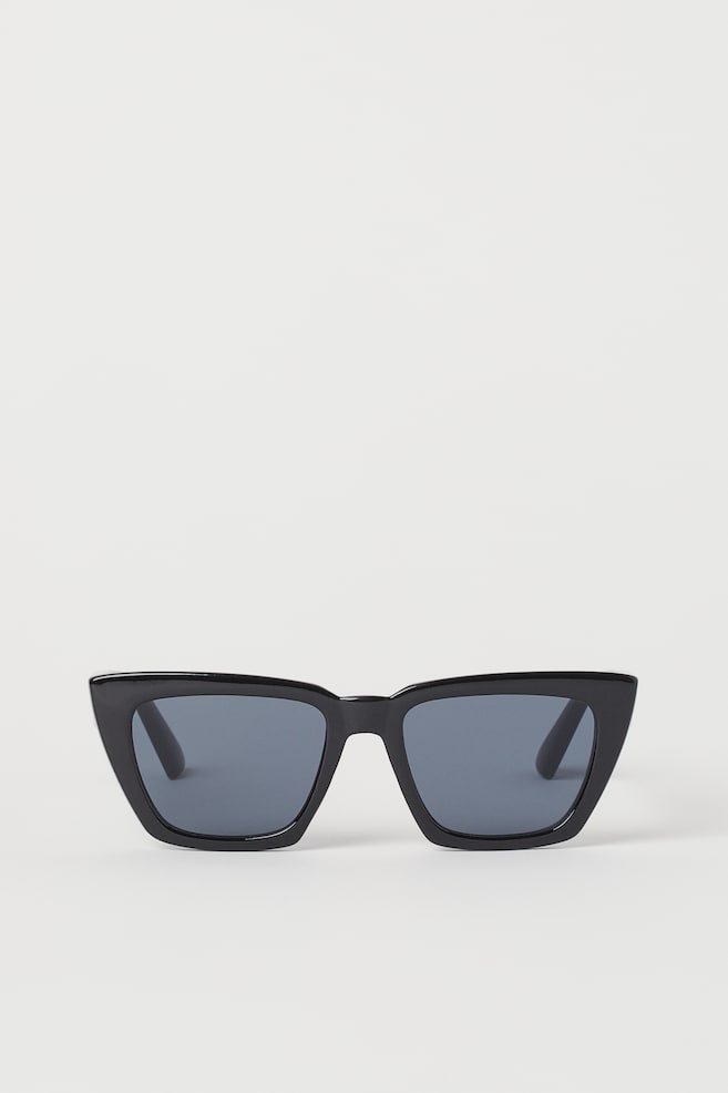Sonnenbrille - Schwarz/Weiß/Braun/Schildpattmuster - 1