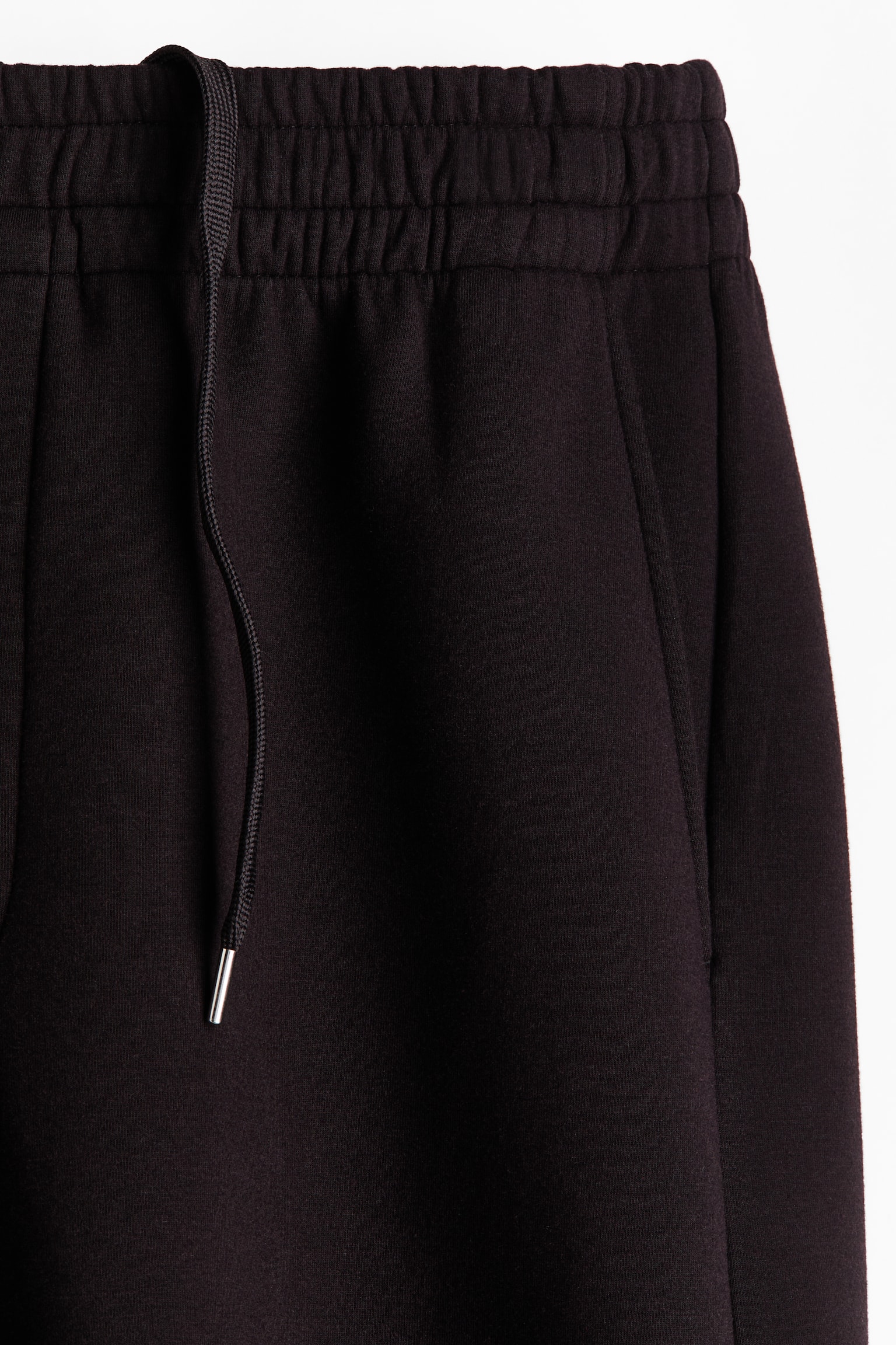 Мужские брюки H&M Relaxed-Fit Scuba Sweatpants, цвет: Тёмный коричневый — фото 6
