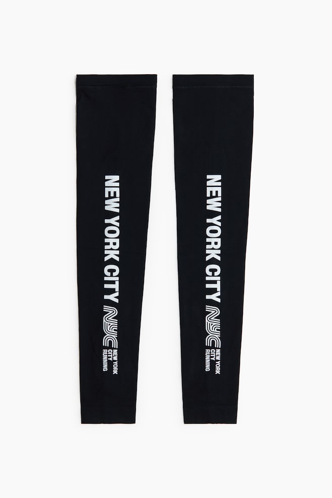 Running Sleeves - Black/NYC - 1