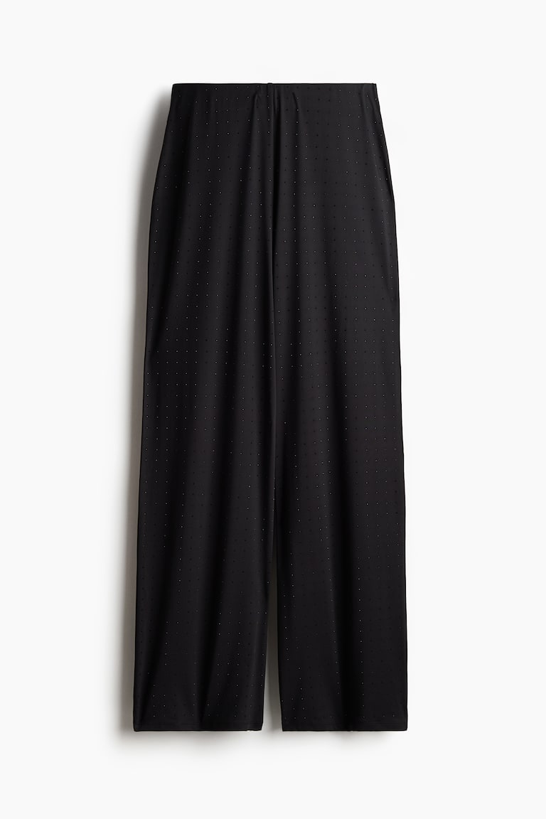 Ravne pantalone od žerseja