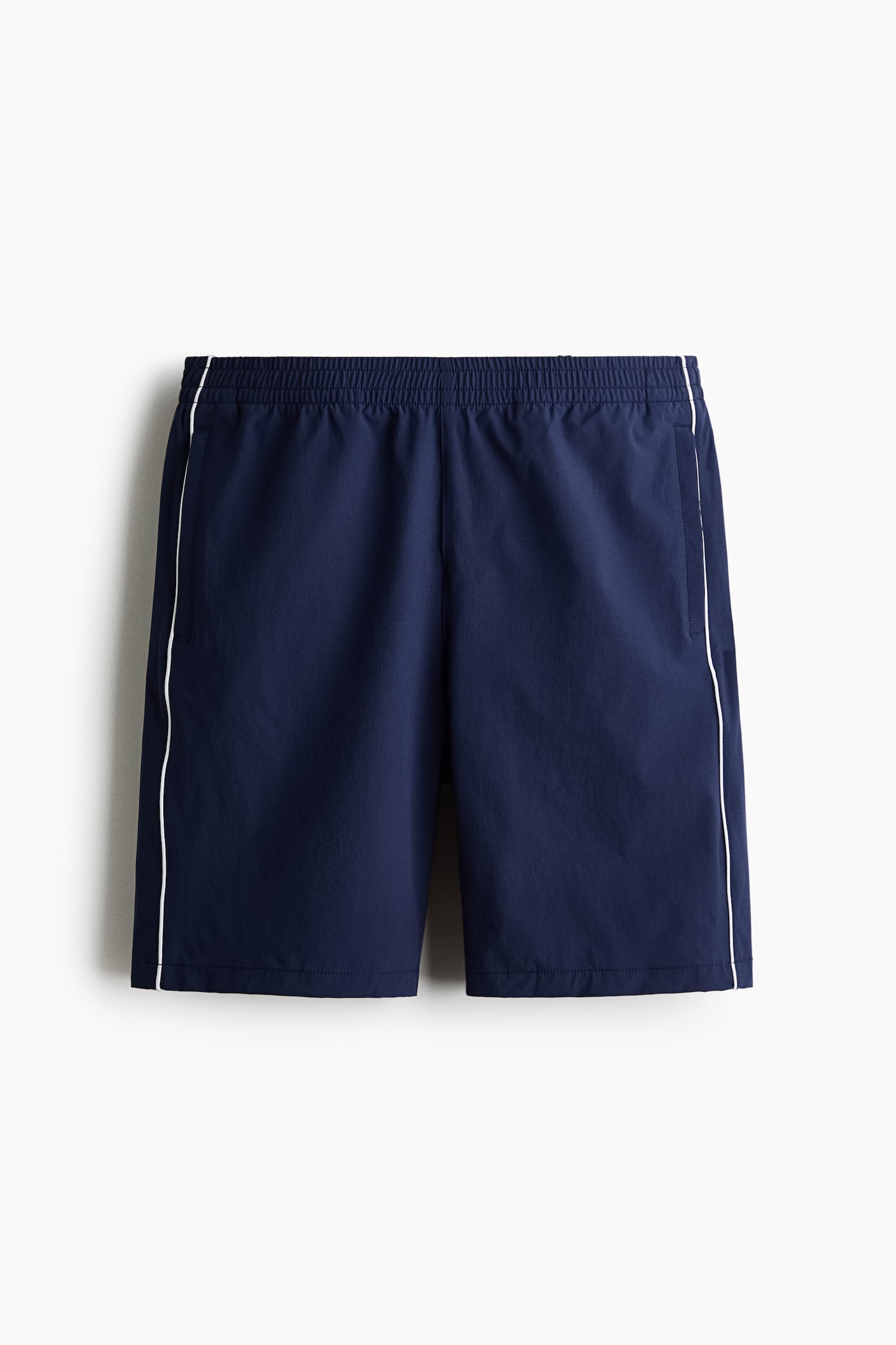 Knee-Length Shorts - Dark blue/Black