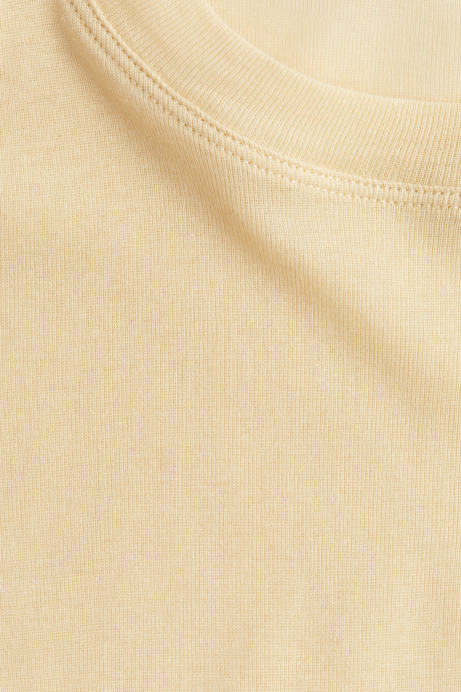 Pima cotton jersey top - Vanilla/Black/Light greige/Olive green/Beige - 3