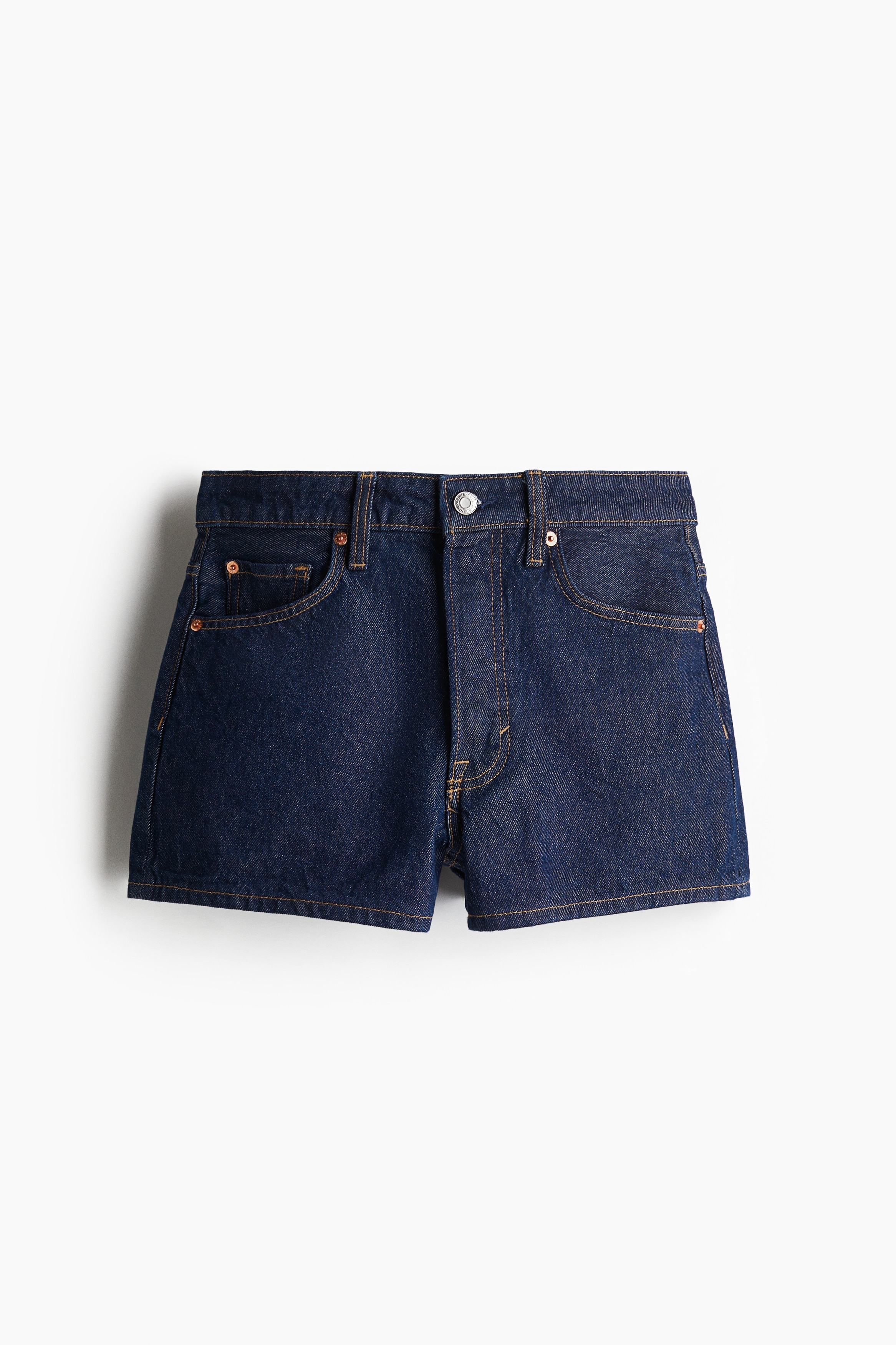 High Denim shorts - Dark denim blue/Light denim blue/Light denim blue/Cream/Denim blue
