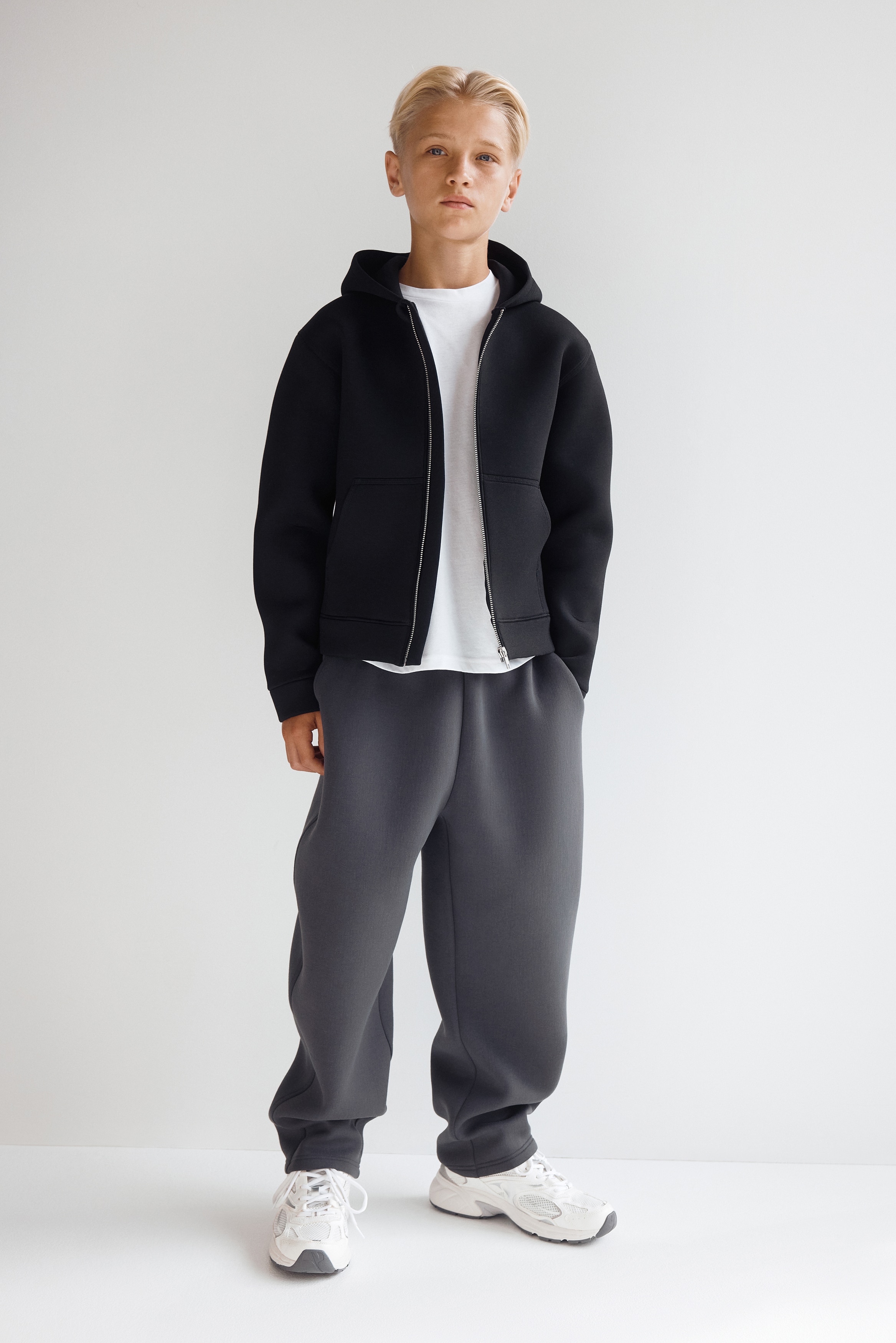Scuba sports joggers with DryMove™ - Dark grey/Black