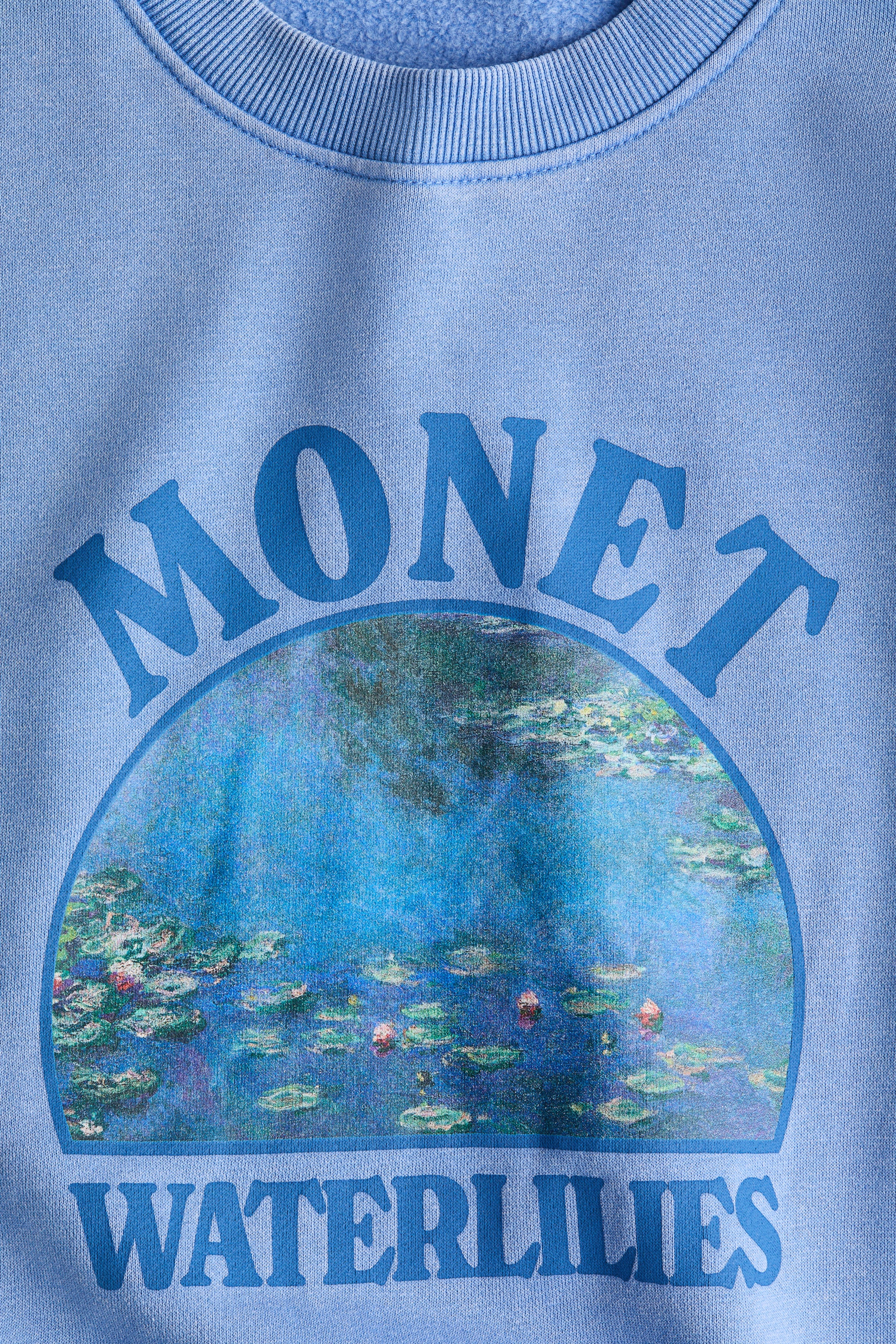 Oversized Sweatshirt with Printed Motif