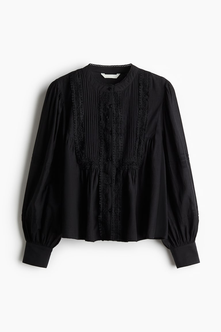 Bluza s uskim faltama