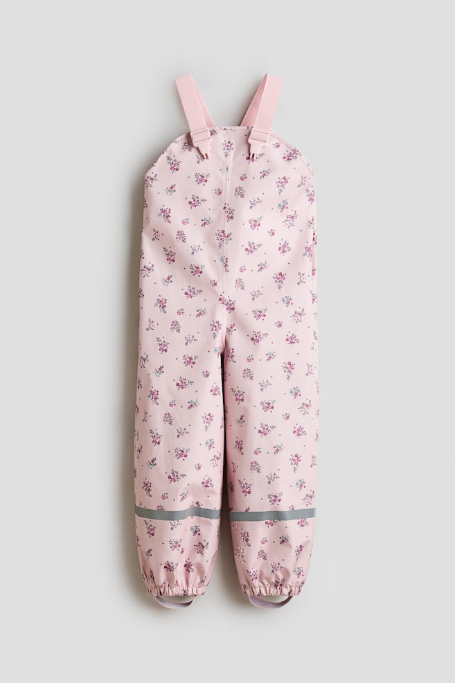Rain Pants - Light pink/floral/Dark dusty pink/cherries/Blue/dinosaurs/Light dusty pink/unicorns - 1
