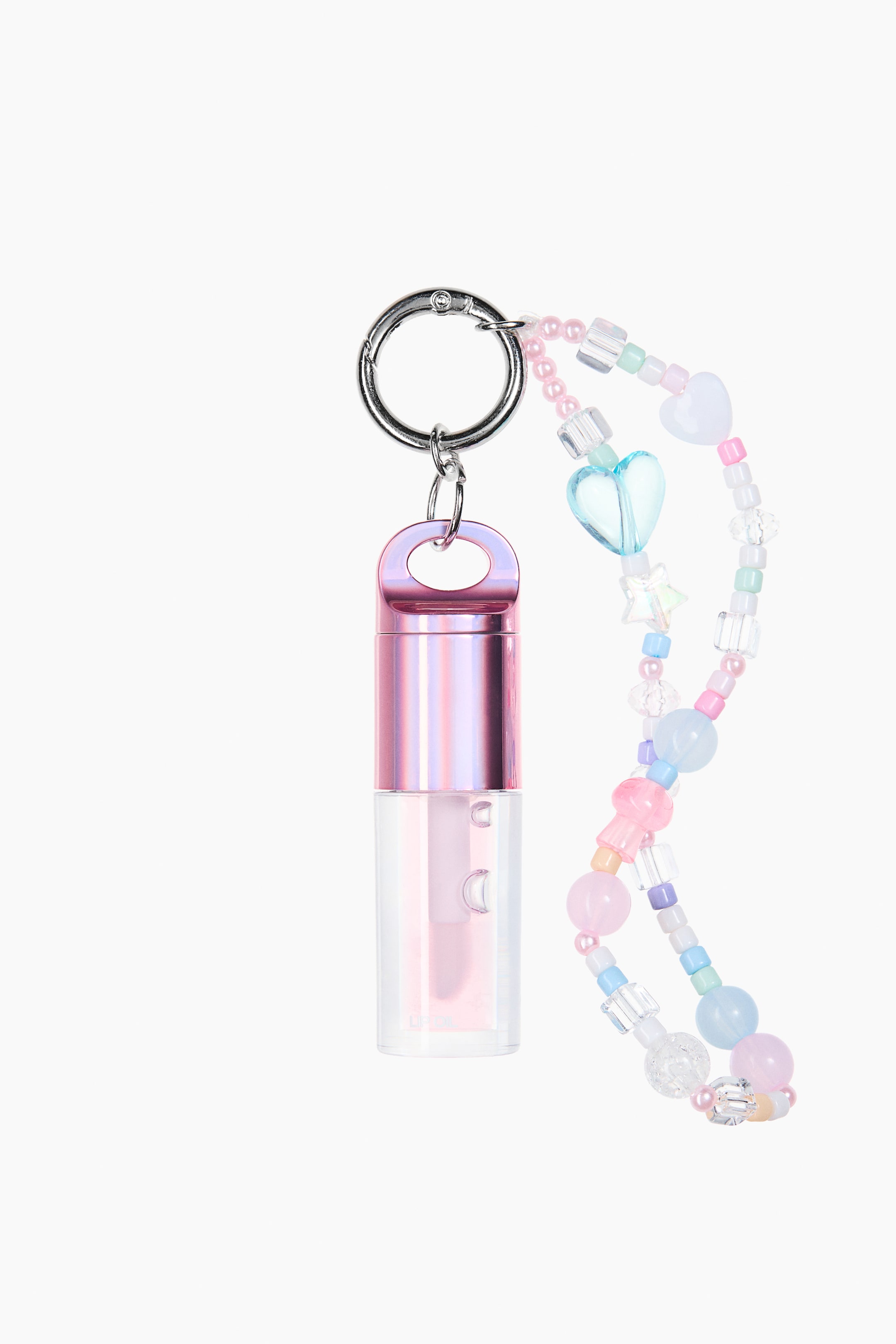 Agrandir l'image: Porte-clés avec huile à lèvres - Rose - Beauty all | H&M CH 1