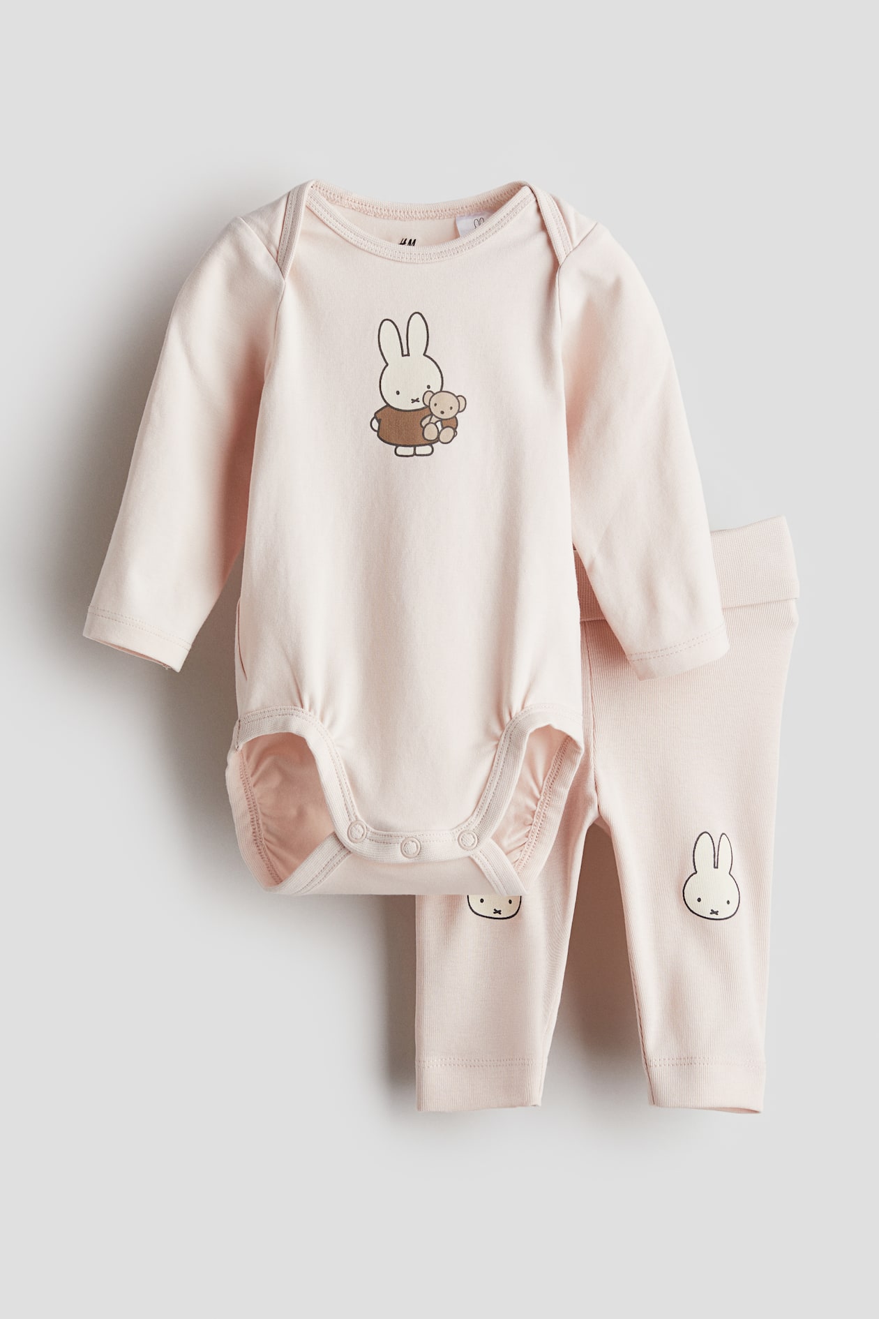 Miffy Baby Clothes Uk 2-pack Long-sleeved Bodysuits