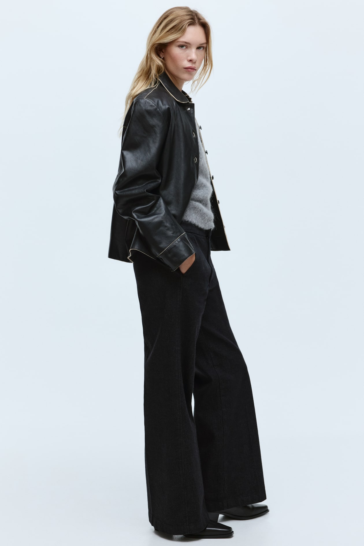 Flared High Jeans