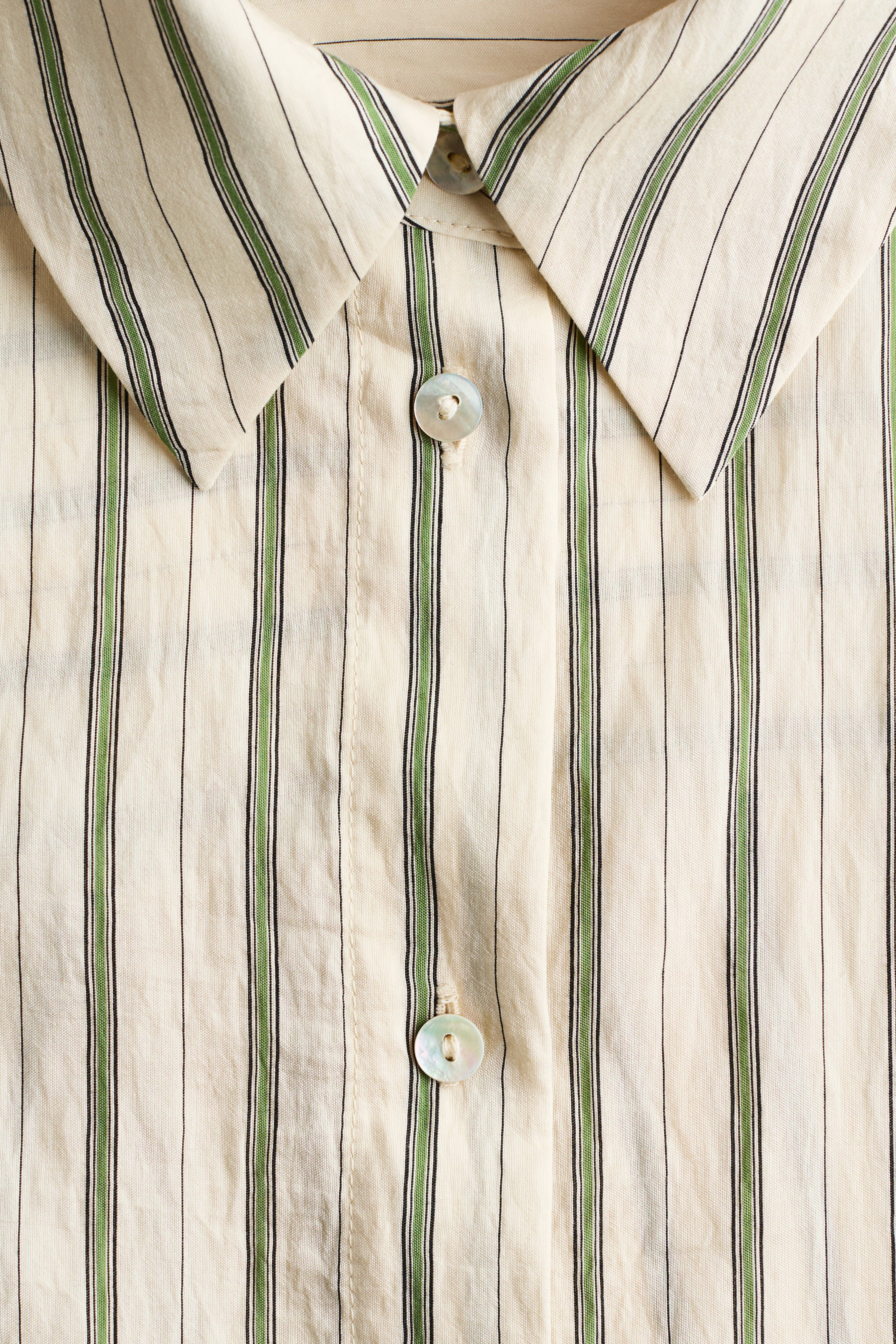 Chemise en lyocell mélangé