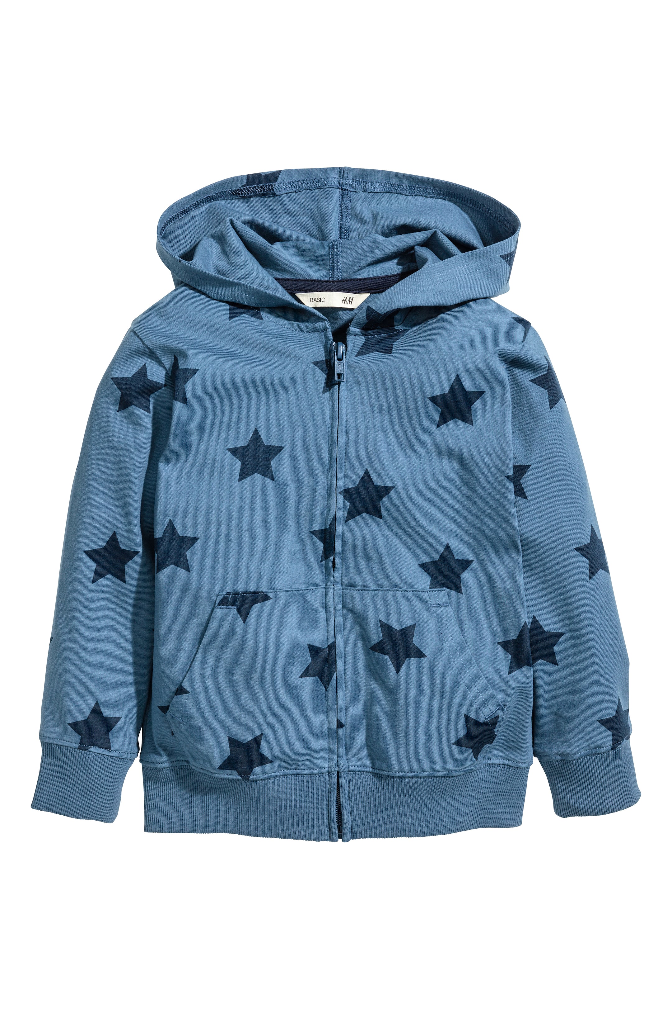 Näytä suurempi kuva: Huppari - Sininen/Tähdet - Kids | H&M FI 1