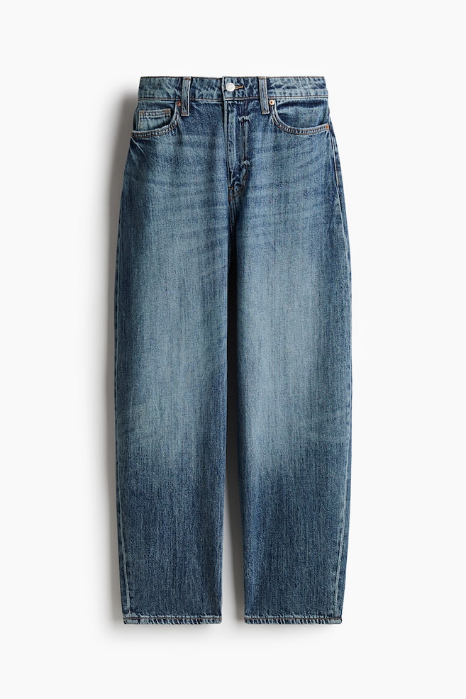 Barrel High Jeans - Denim blue/Black/Coated/Light grey/Light denim blue/Denim blue/Light denim blue/Pale denim blue/Light beige/Light denim blue/Dark denim blue - 1