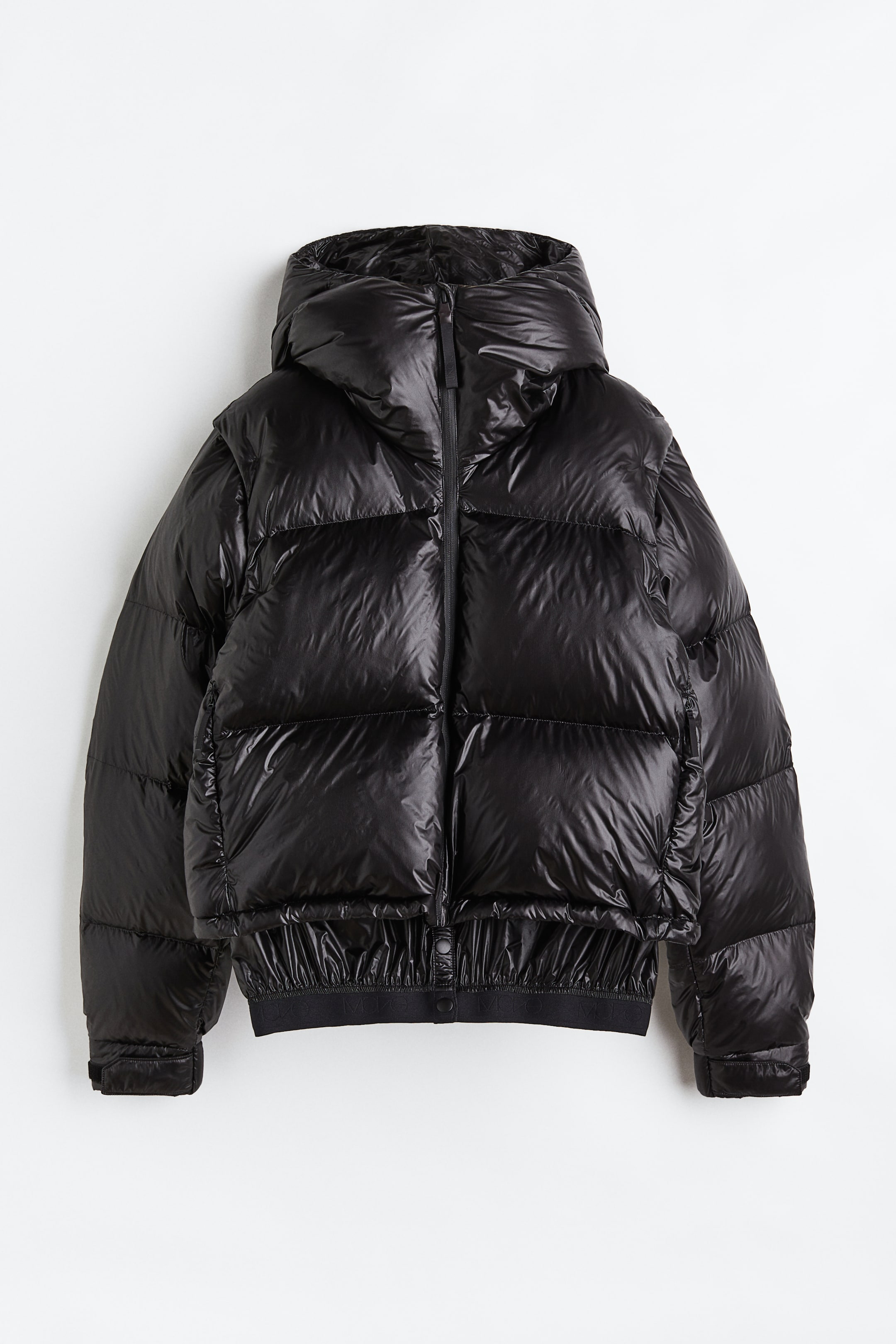 Detachable-sleeve Down Ski Jacket