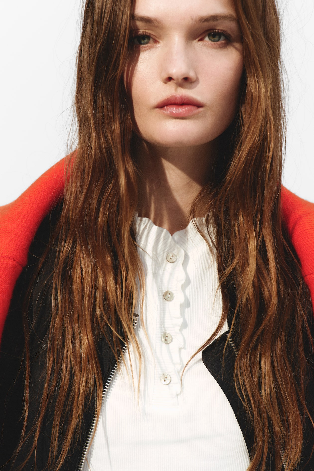 Overlocked Jersey Top - image 5
