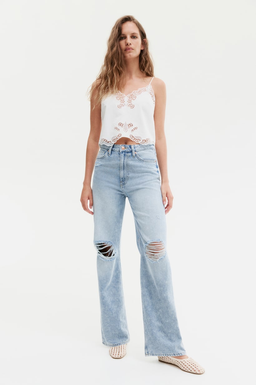 Women's Jeans Mom, Boyfriend, Skinny Wide Leg H&M IN