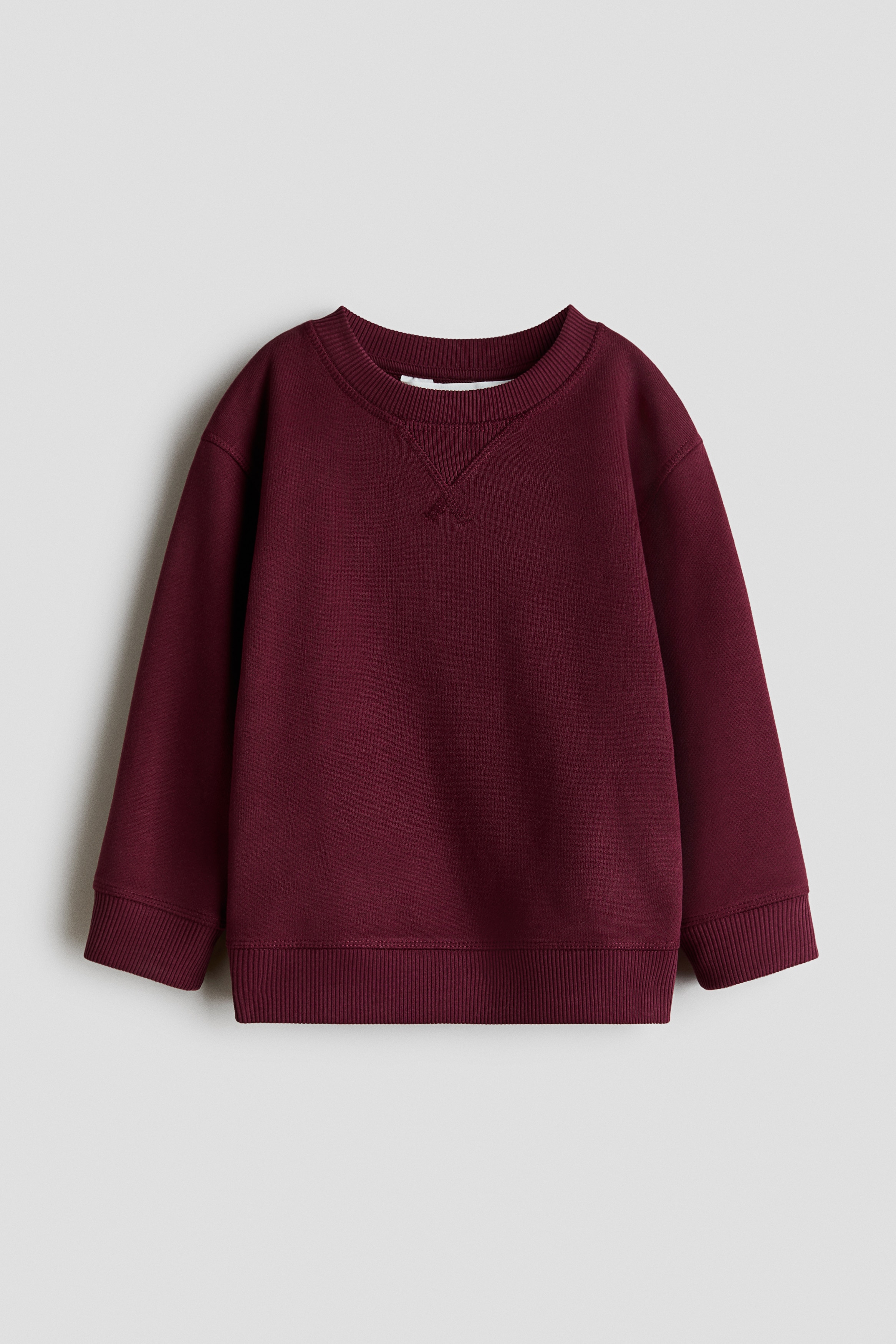 Sweatshirt mit RundausschnittModell