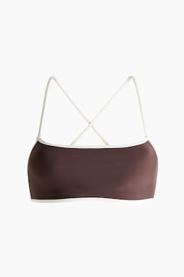 Vadderad sportbikinitopp