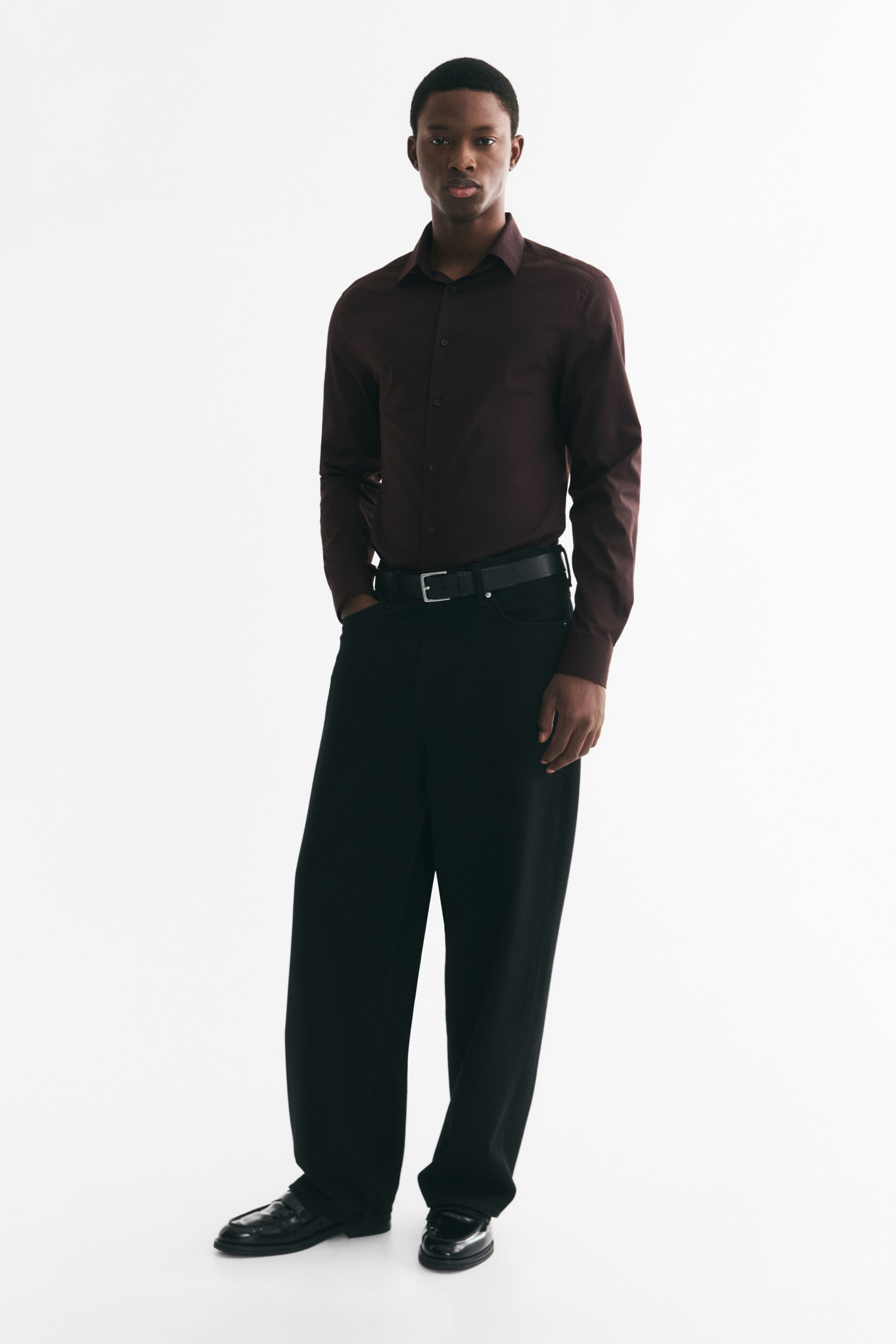 Slim Fit Easy-iron Shirt