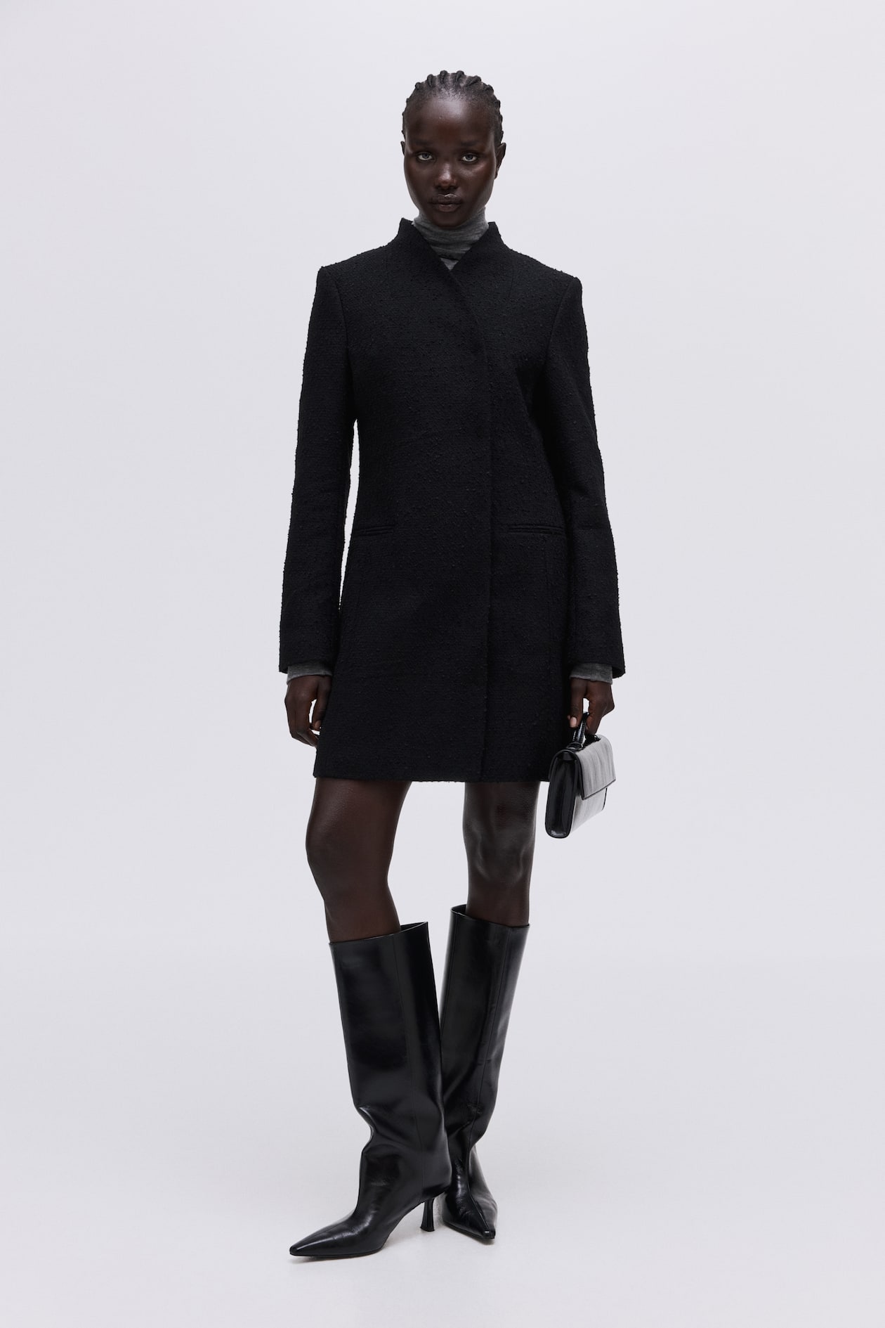 Boucle Jacket Dress