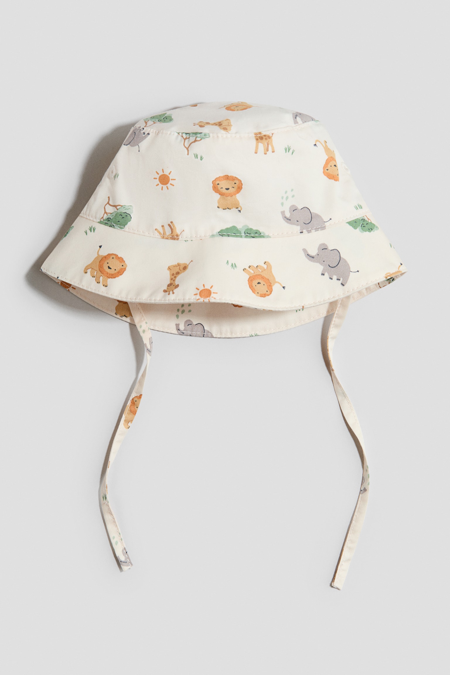 Cappello per il sole - Beige chiaro/animali/Blu/righe/Light blue/Beige striped