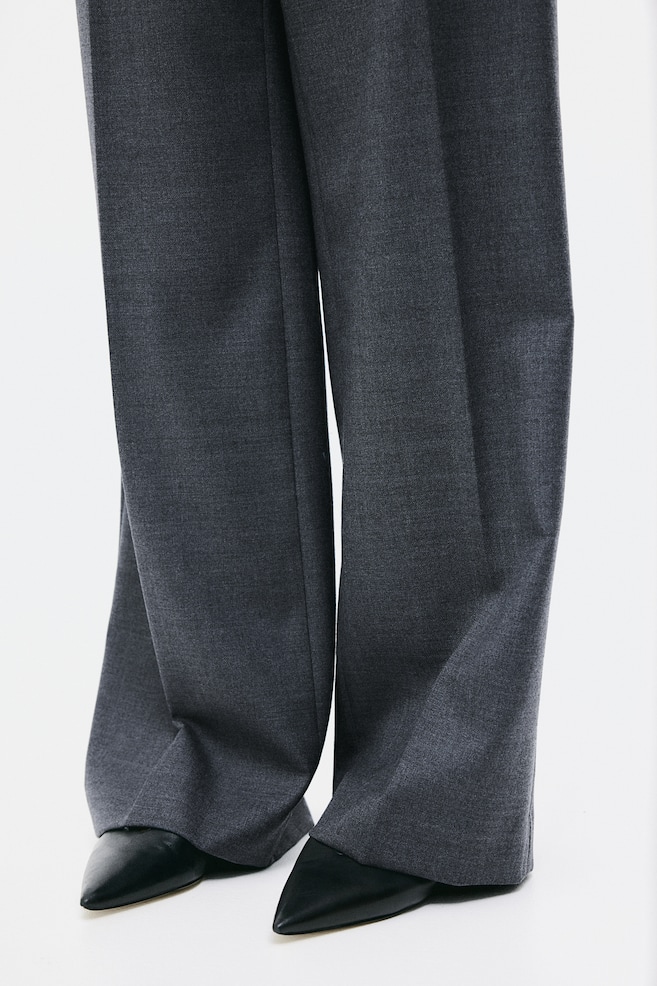Tailored trousers - Dark grey/Greige/Black - 4