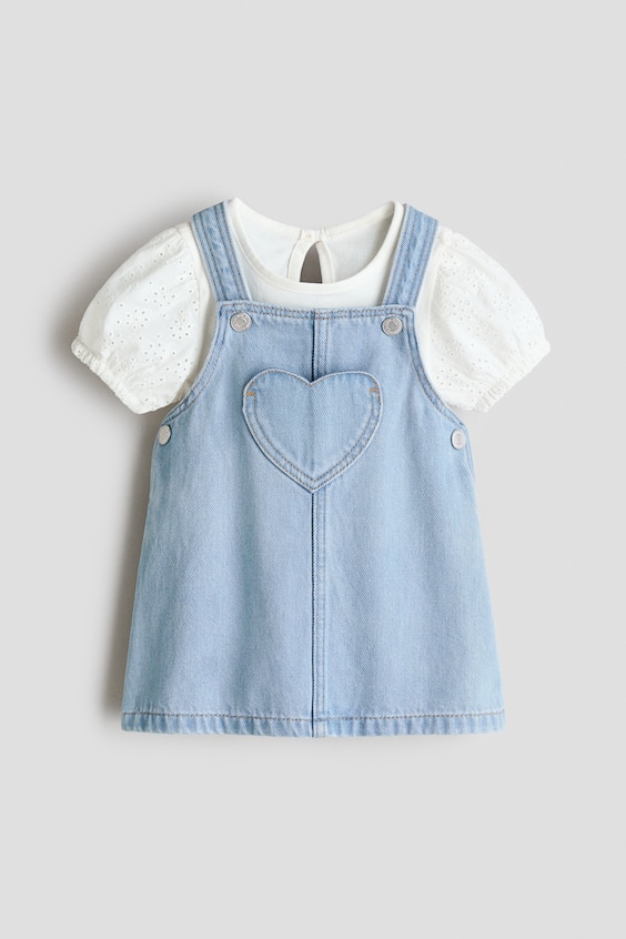 Детские топы H&M 2-Piece Cotton Set