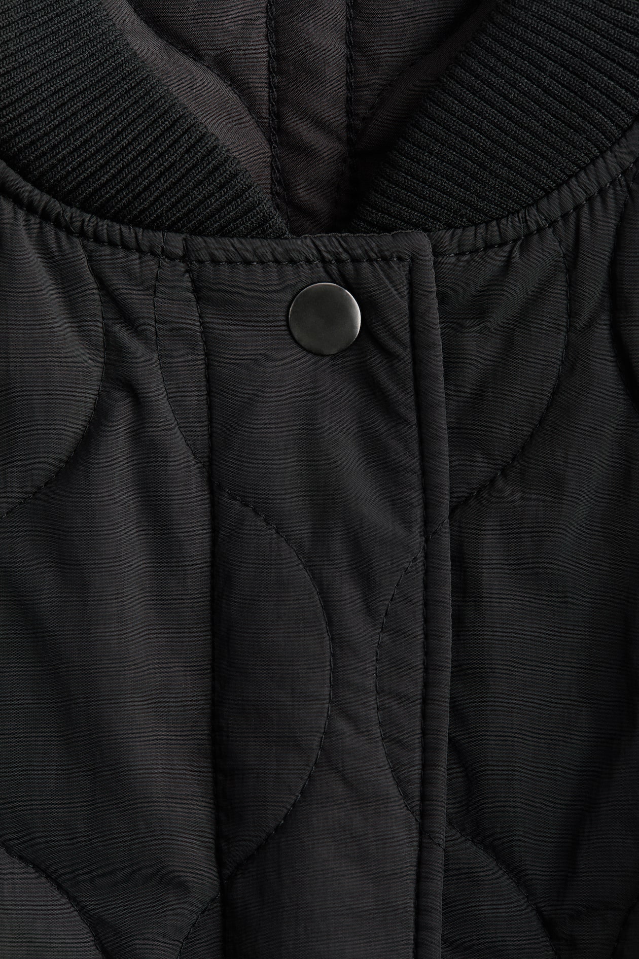 Quilted Bomber Jacket - image 2