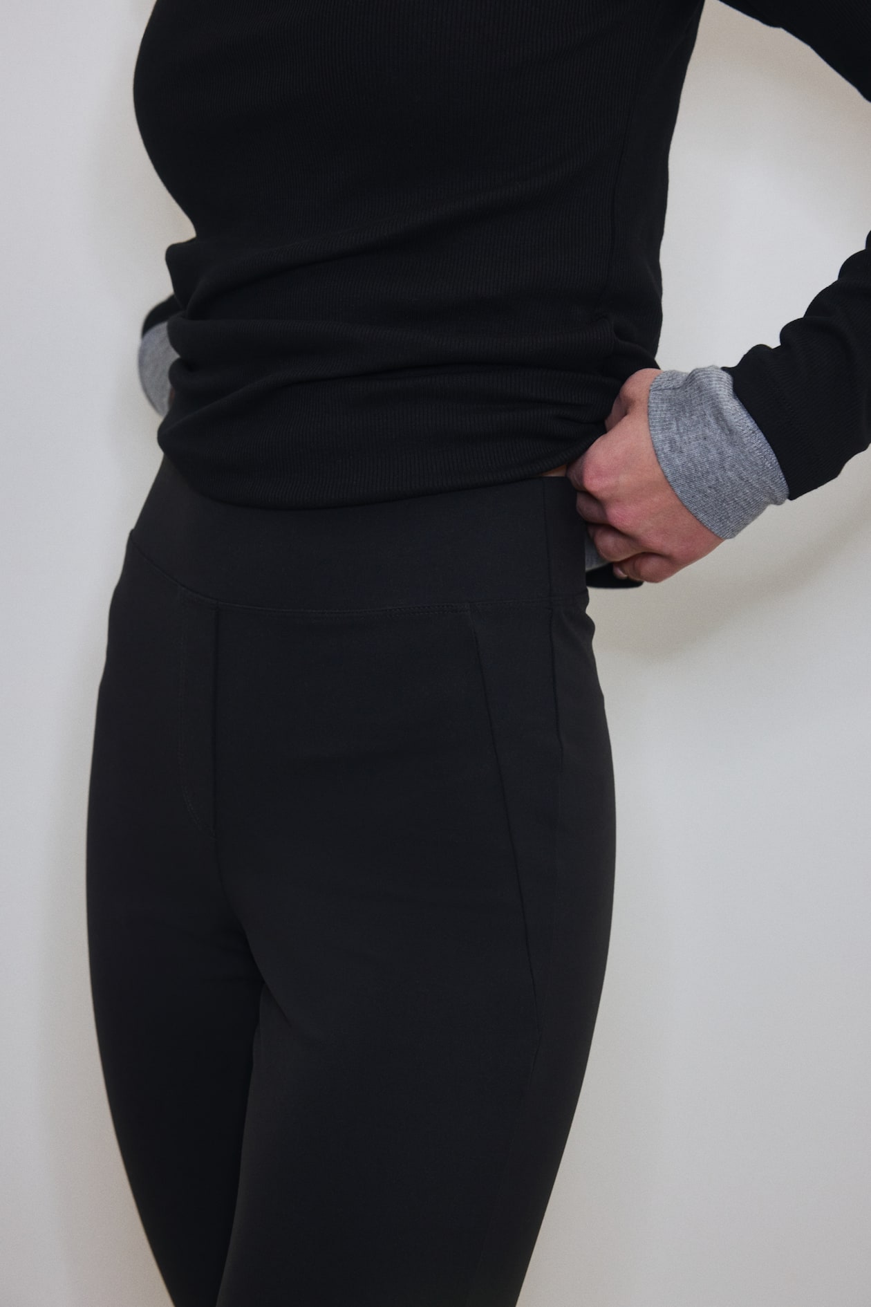 Four-Way Stretch Flared Pants - image 3