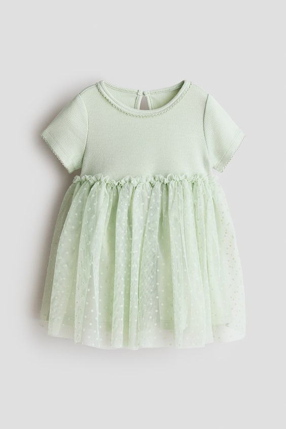 Детские платья H&M Dress with Tulle Skirt
