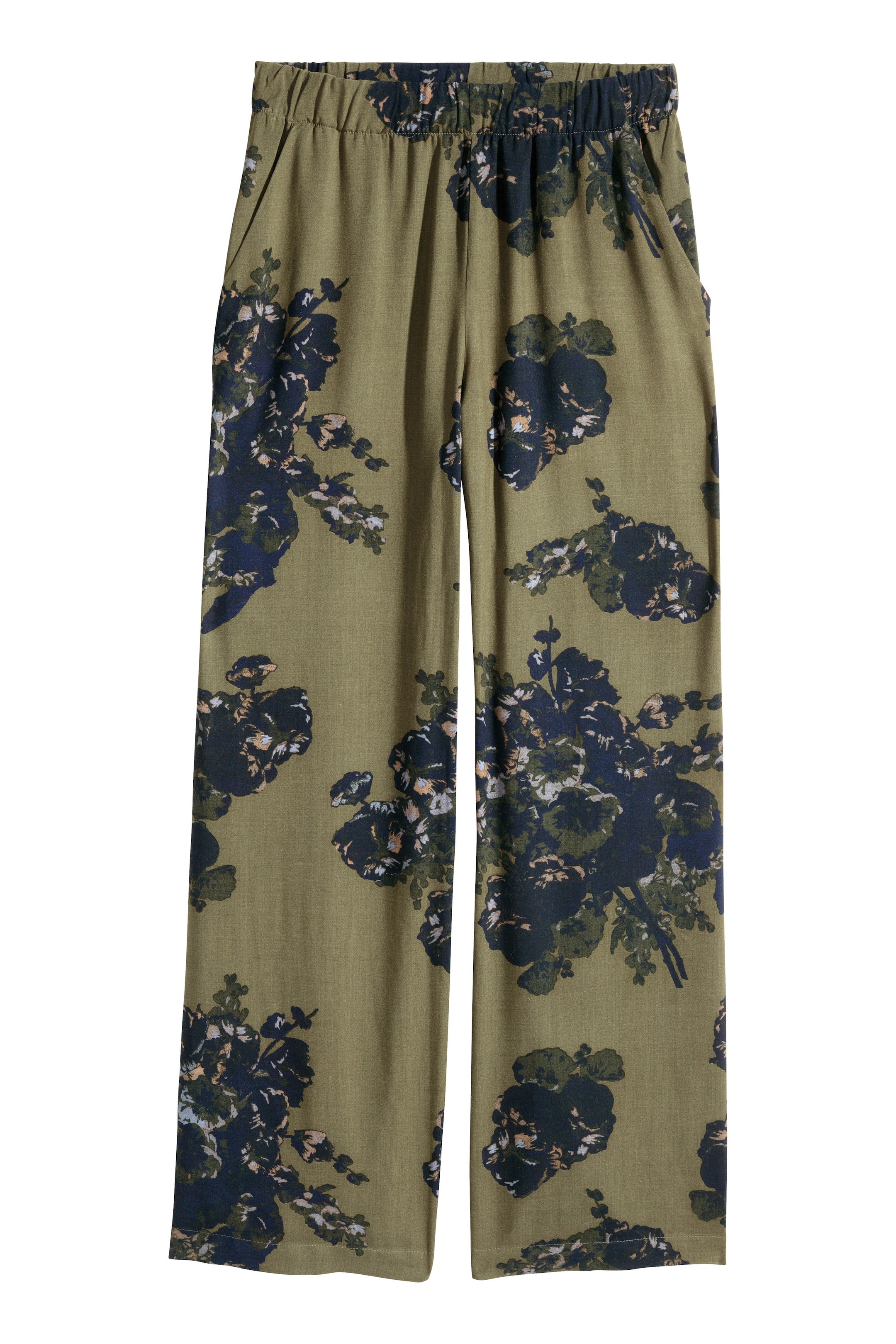 Agrandir l'image: Pantalon ample - Vert/bleu - FEMME | H&M FR 1