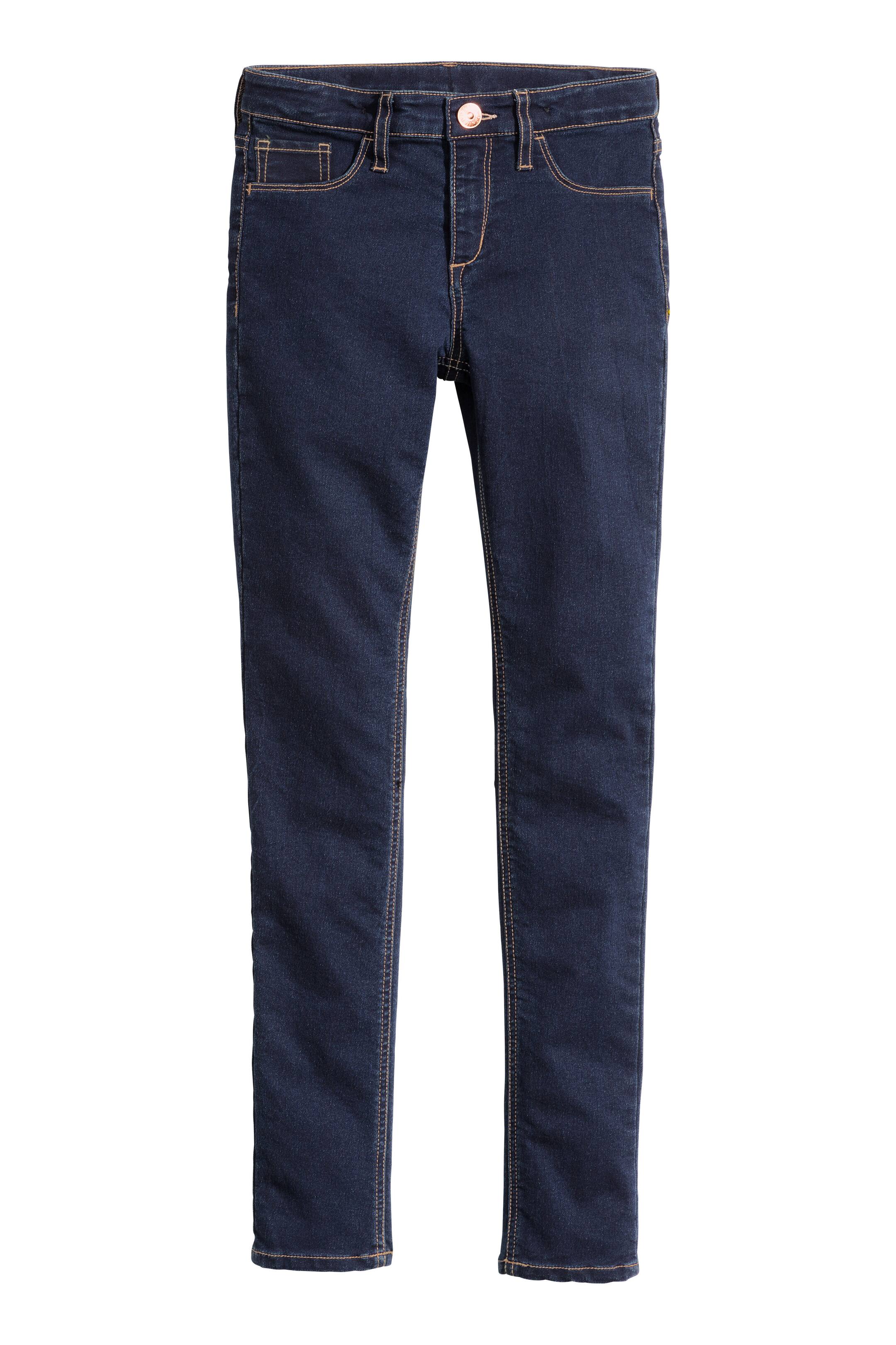 View larger image: Superstretch Skinny Fit Jeans - Dark denim blue - Kids | H&M GB 1