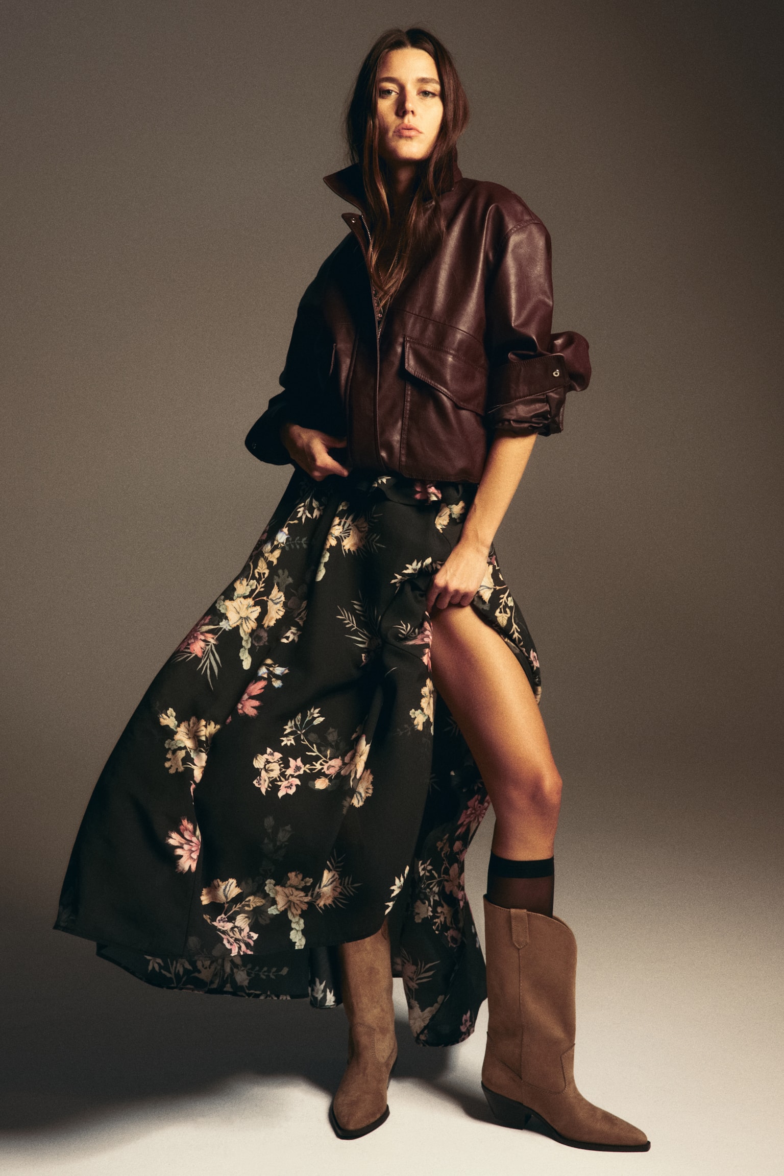 Cowboy boots - Light brown - 3