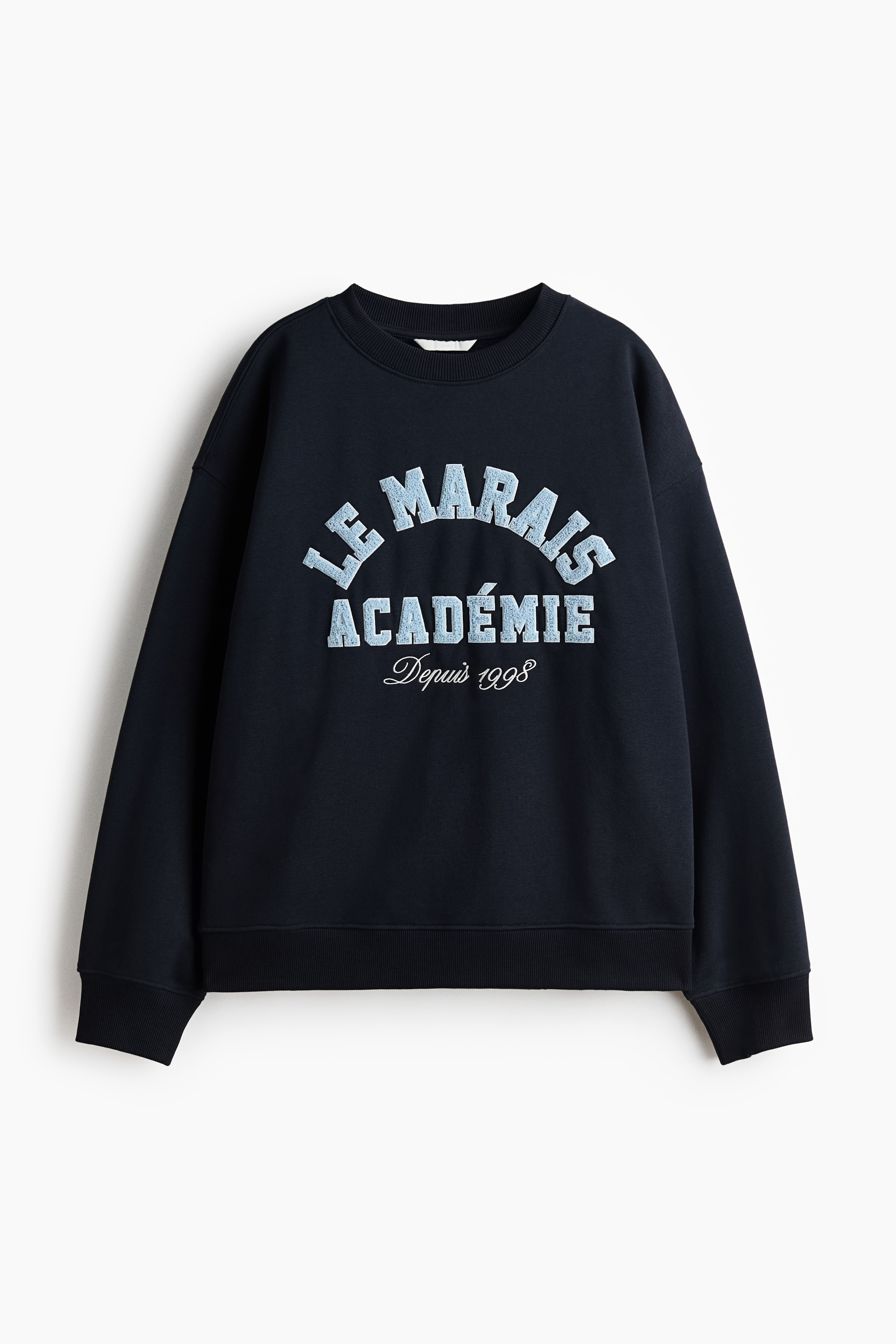 Sweatshirt with Text MotifModel