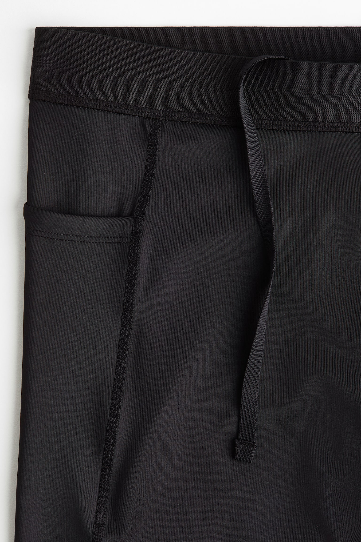 Short running tights with DryMove™ - Black/Grey/Patterned - 7